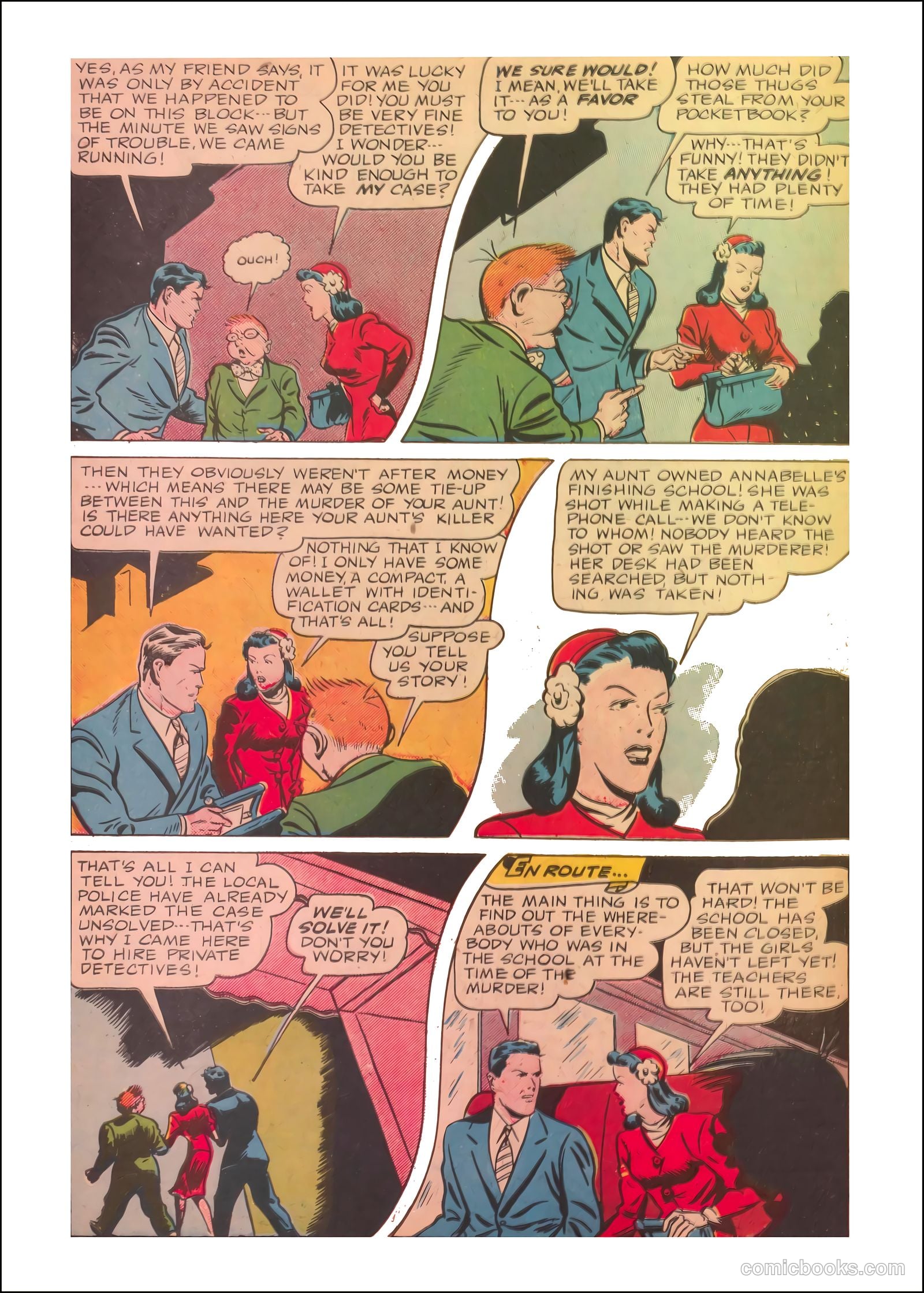 Exciting Comics #40 (1945) — page 40 of 52