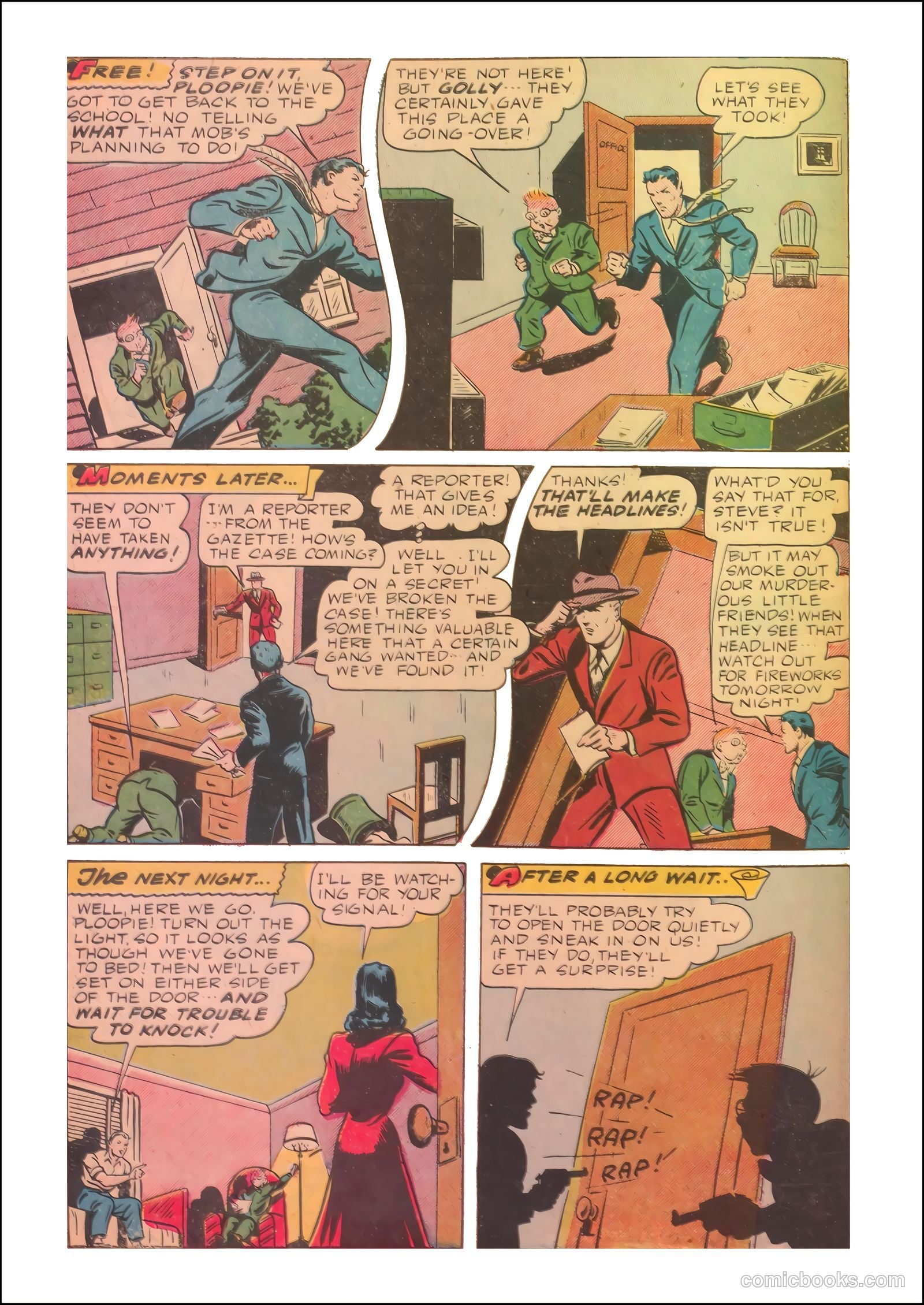 Exciting Comics #40 (1945) — page 44 of 52