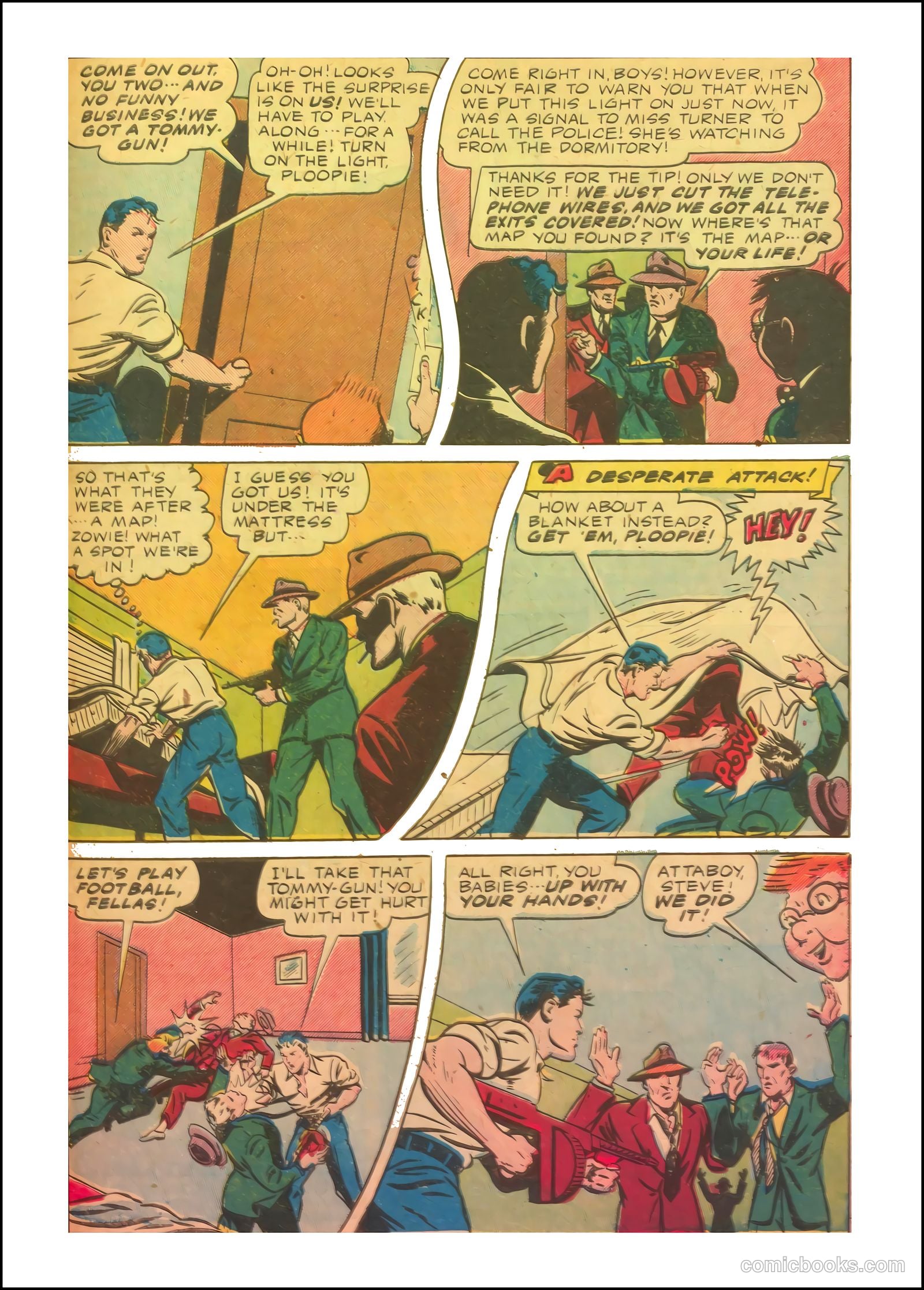 Exciting Comics #40 (1945) — page 45 of 52