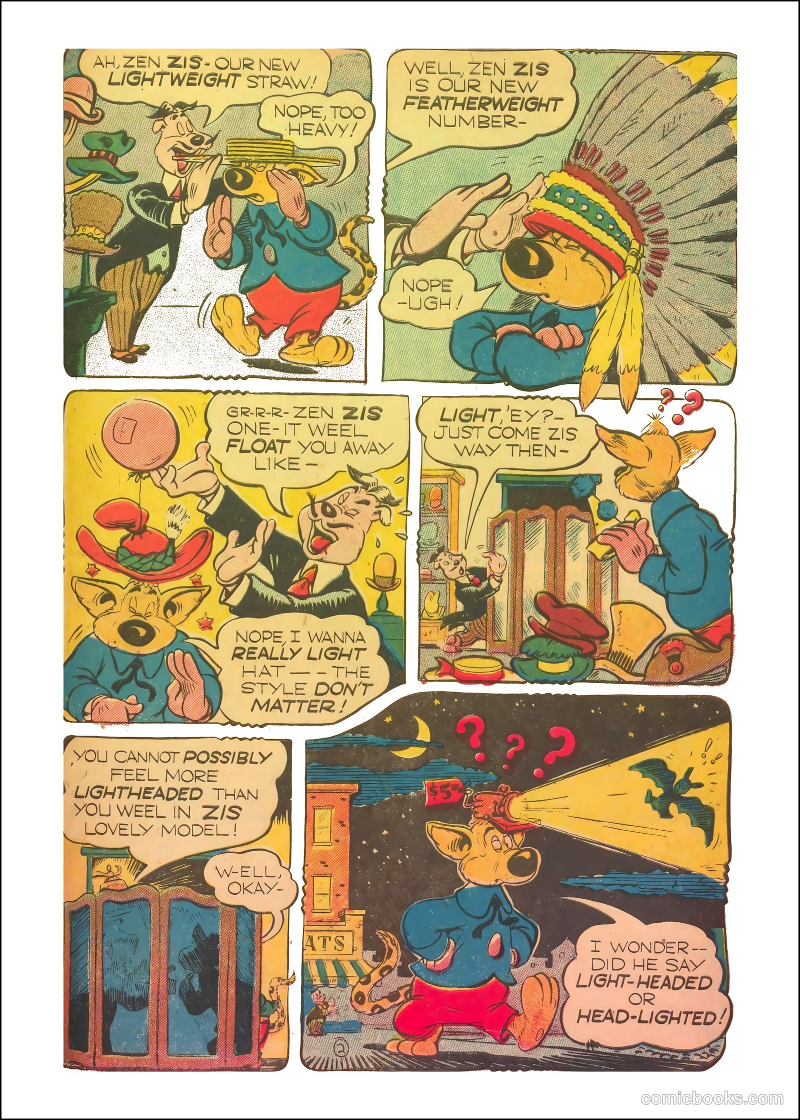 Exciting Comics #40 (1945) — page 49 of 52
