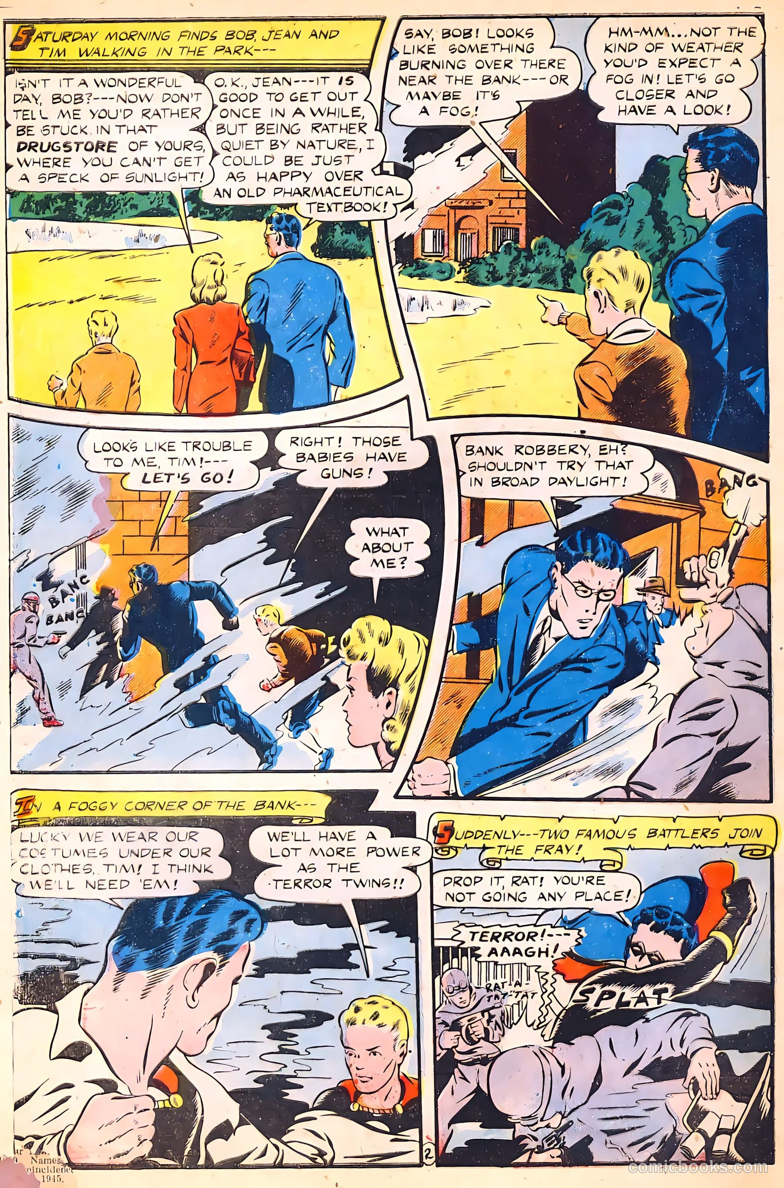 Exciting Comics #41 (1945) — page 4 of 52