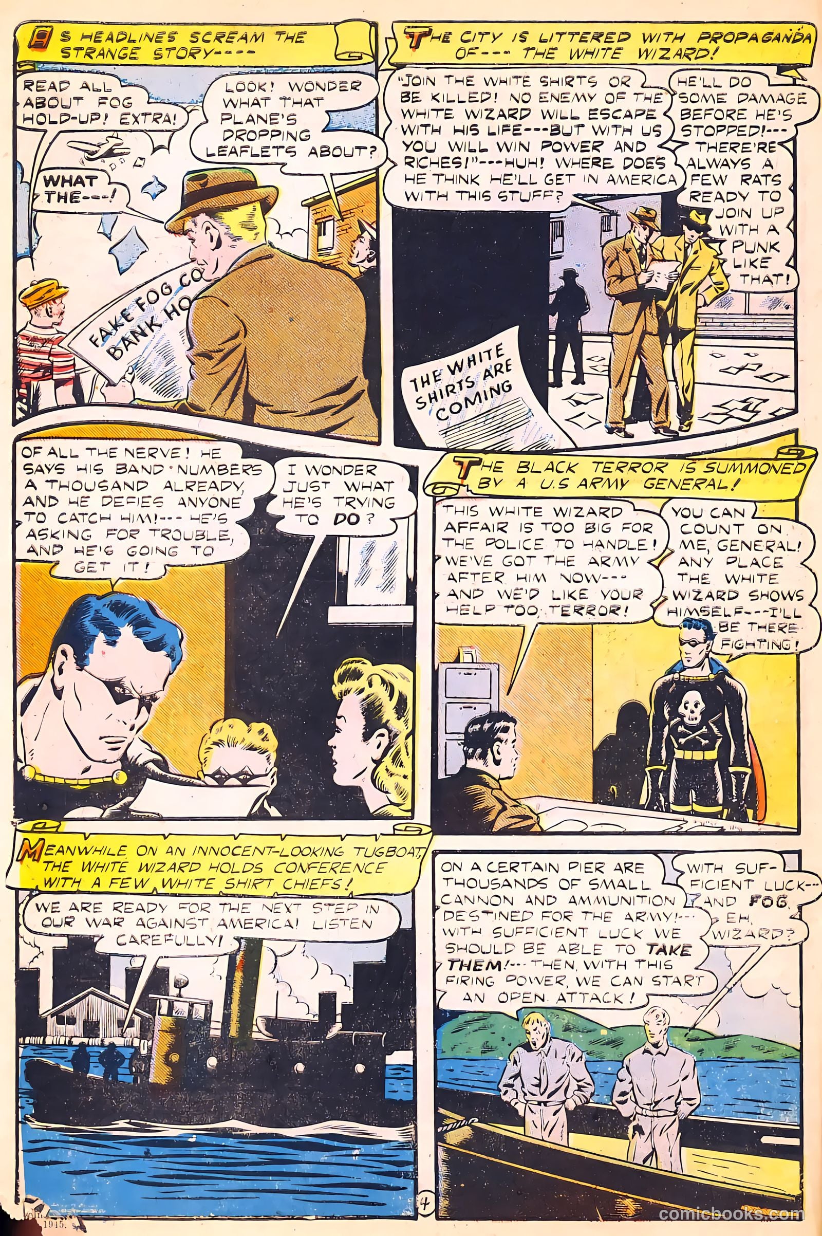 Exciting Comics #41 (1945) — page 6 of 52