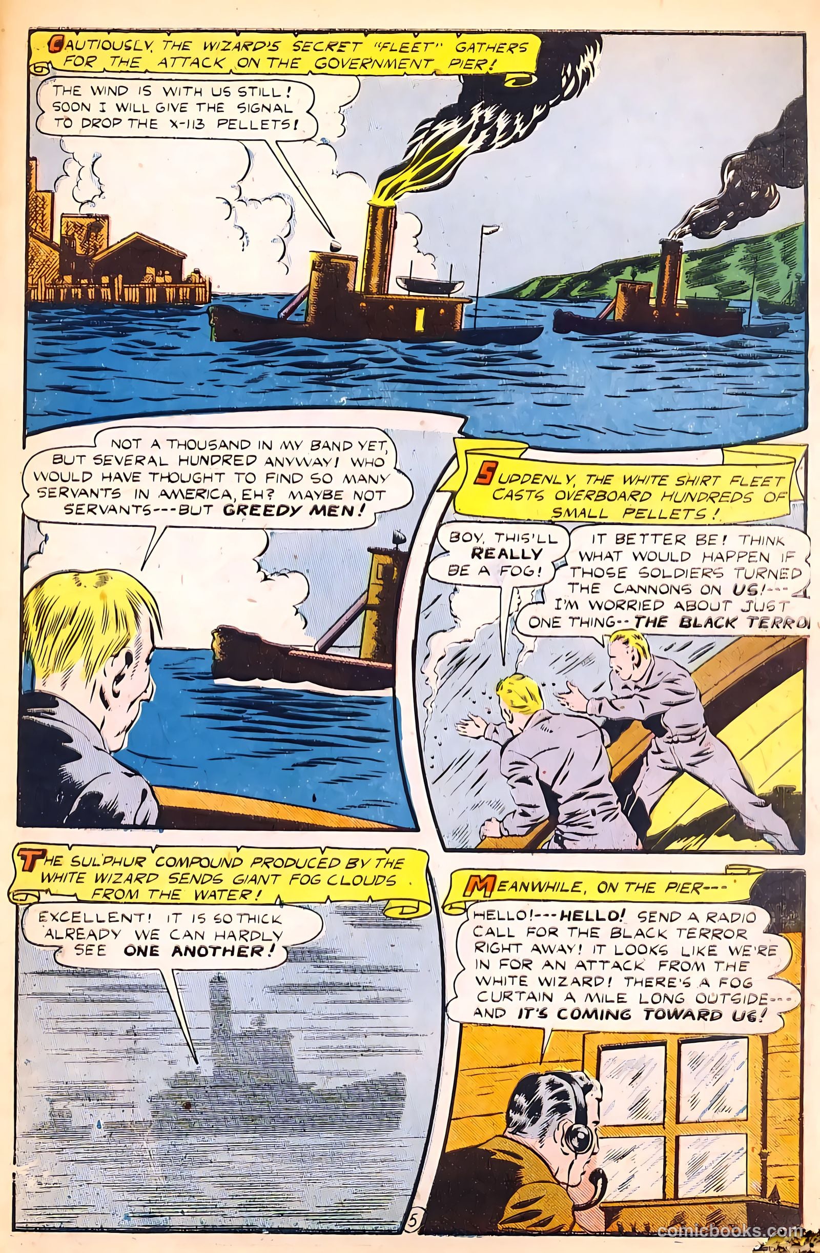 Exciting Comics #41 (1945) — page 7 of 52