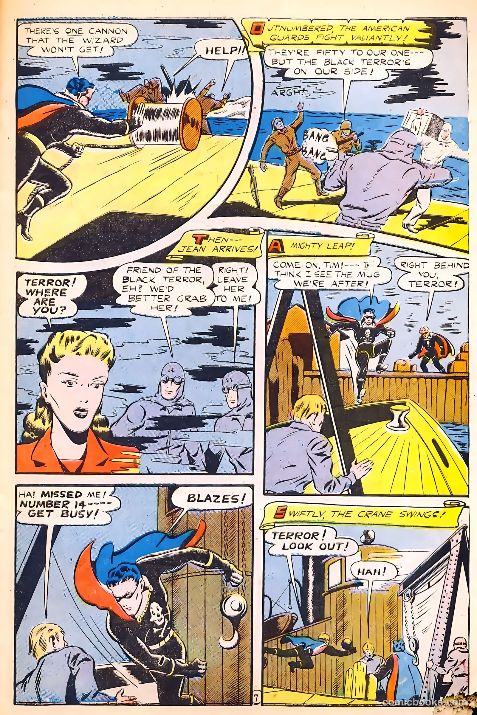 Exciting Comics #41 (1945) — page 9 of 52