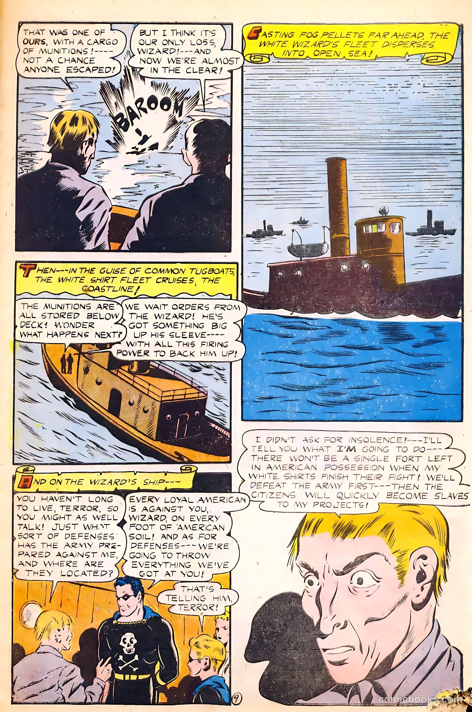 Exciting Comics #41 (1945) — page 11 of 52
