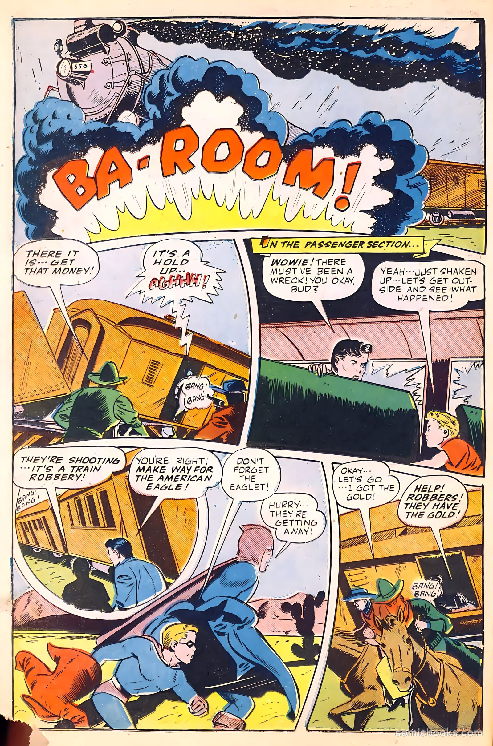 Exciting Comics #41 (1945) — page 16 of 52