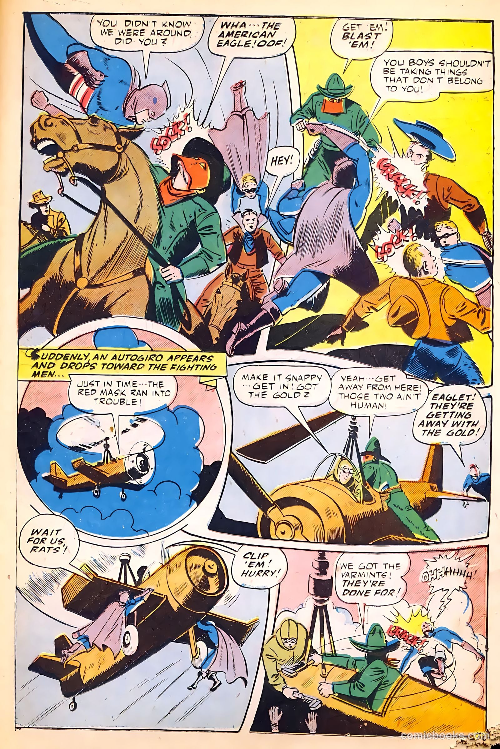 Exciting Comics #41 (1945) — page 17 of 52