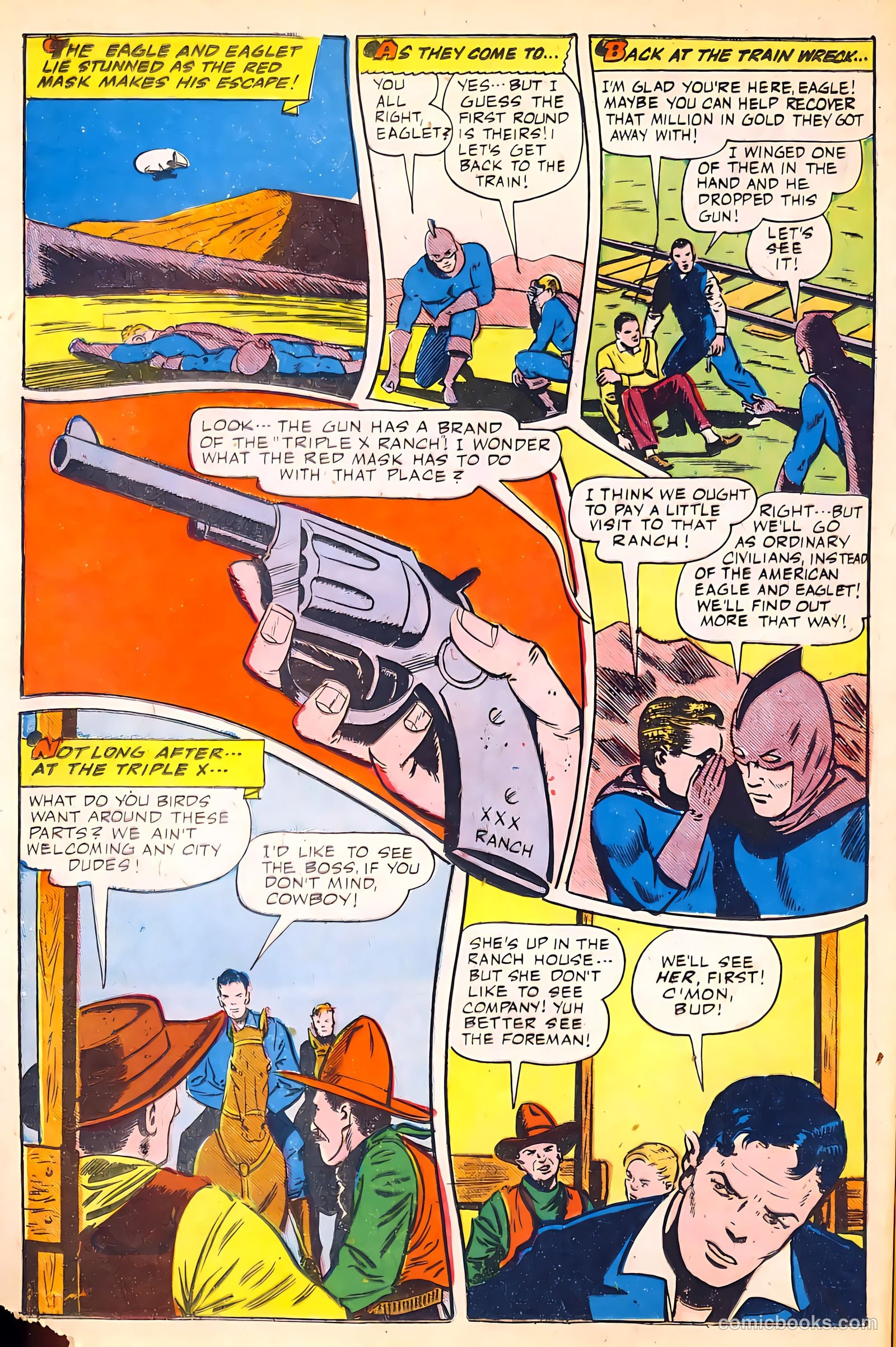Exciting Comics #41 (1945) — page 18 of 52
