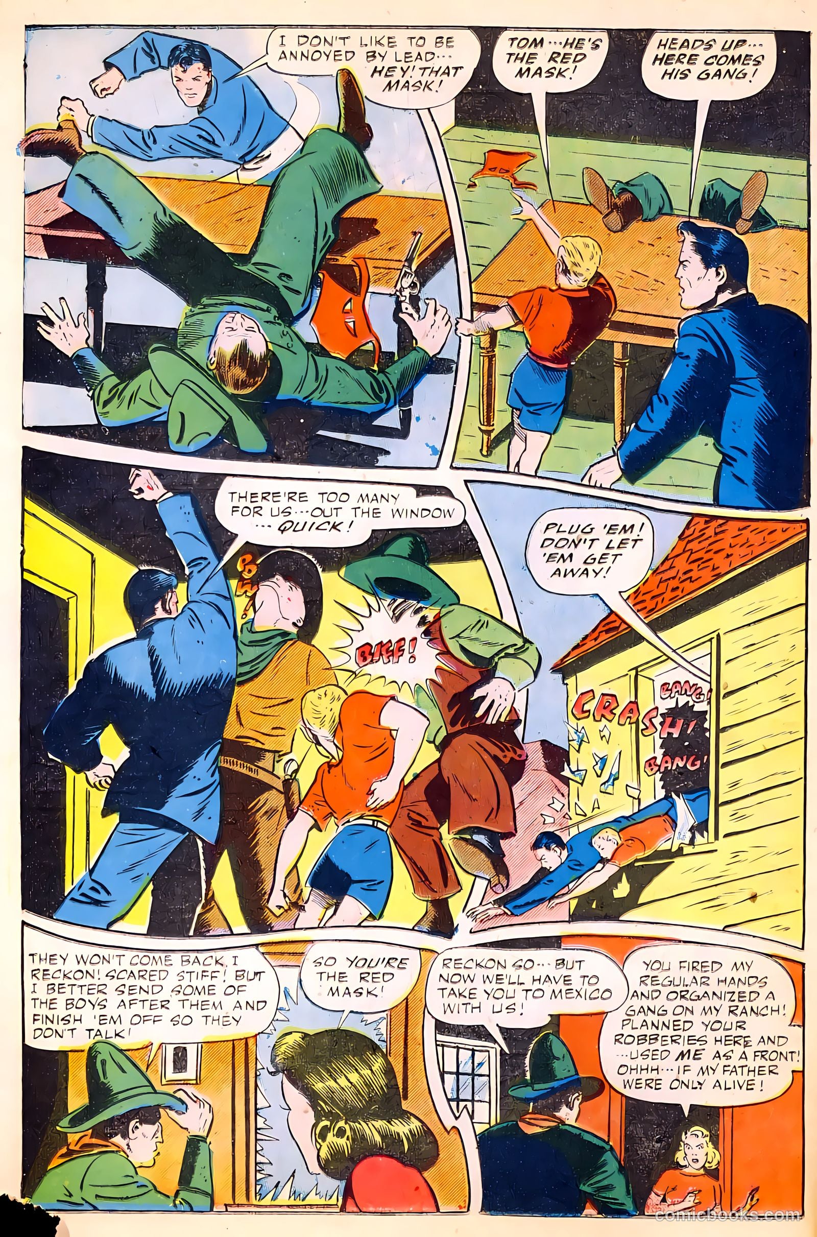 Exciting Comics #41 (1945) — page 20 of 52