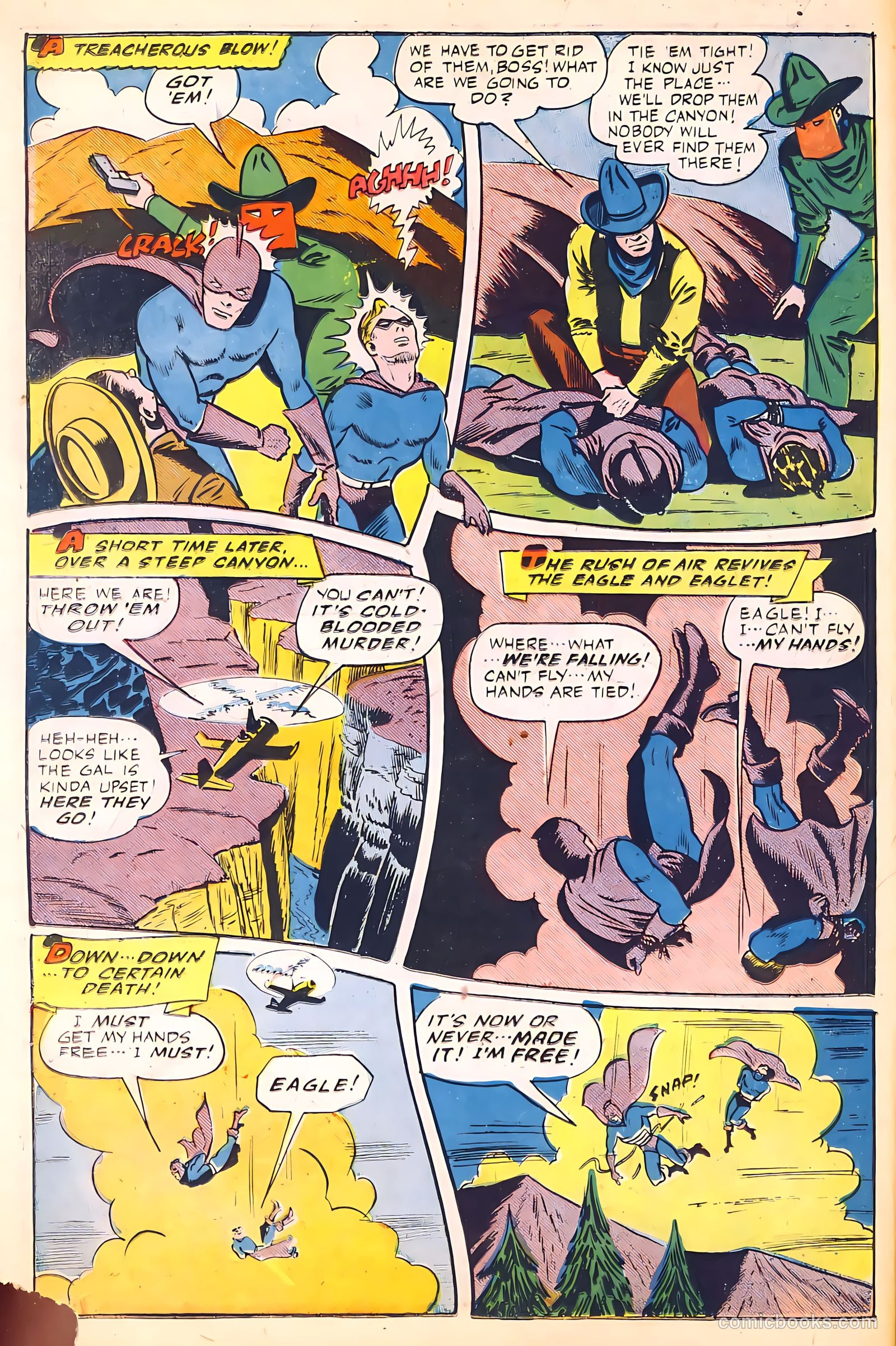 Exciting Comics #41 (1945) — page 22 of 52