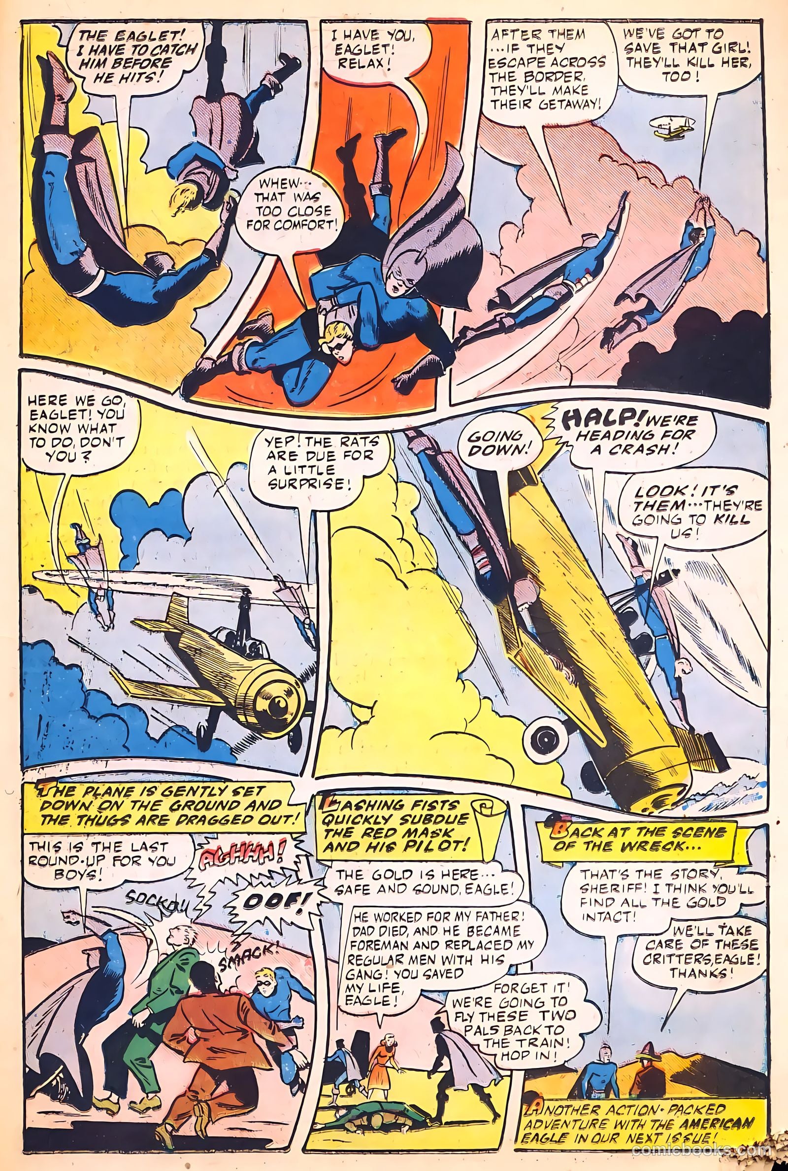 Exciting Comics #41 (1945) — page 23 of 52