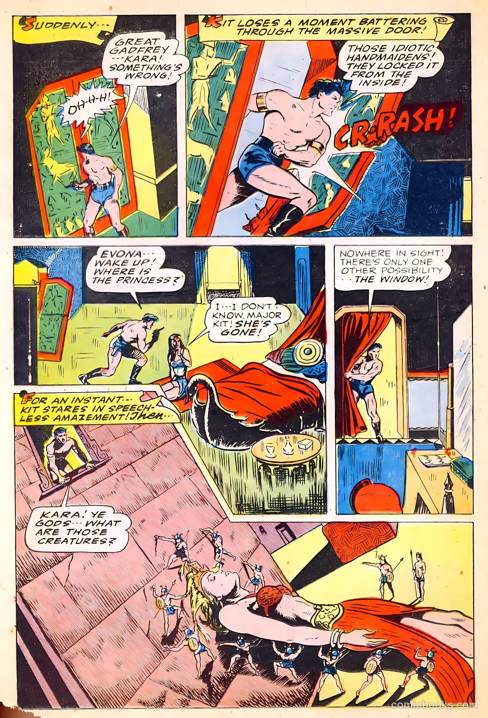 Exciting Comics #41 (1945) — page 32 of 52