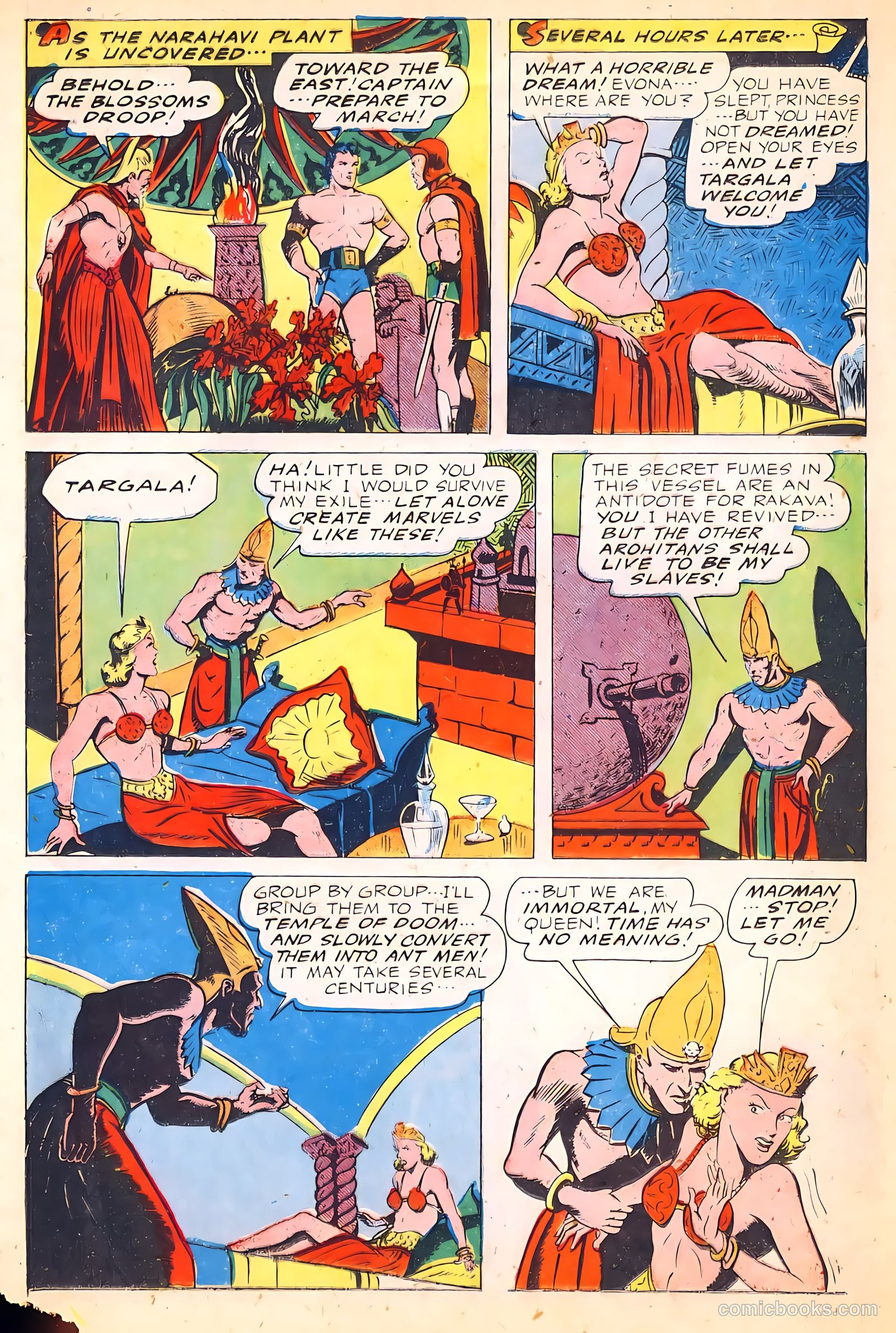 Exciting Comics #41 (1945) — page 34 of 52