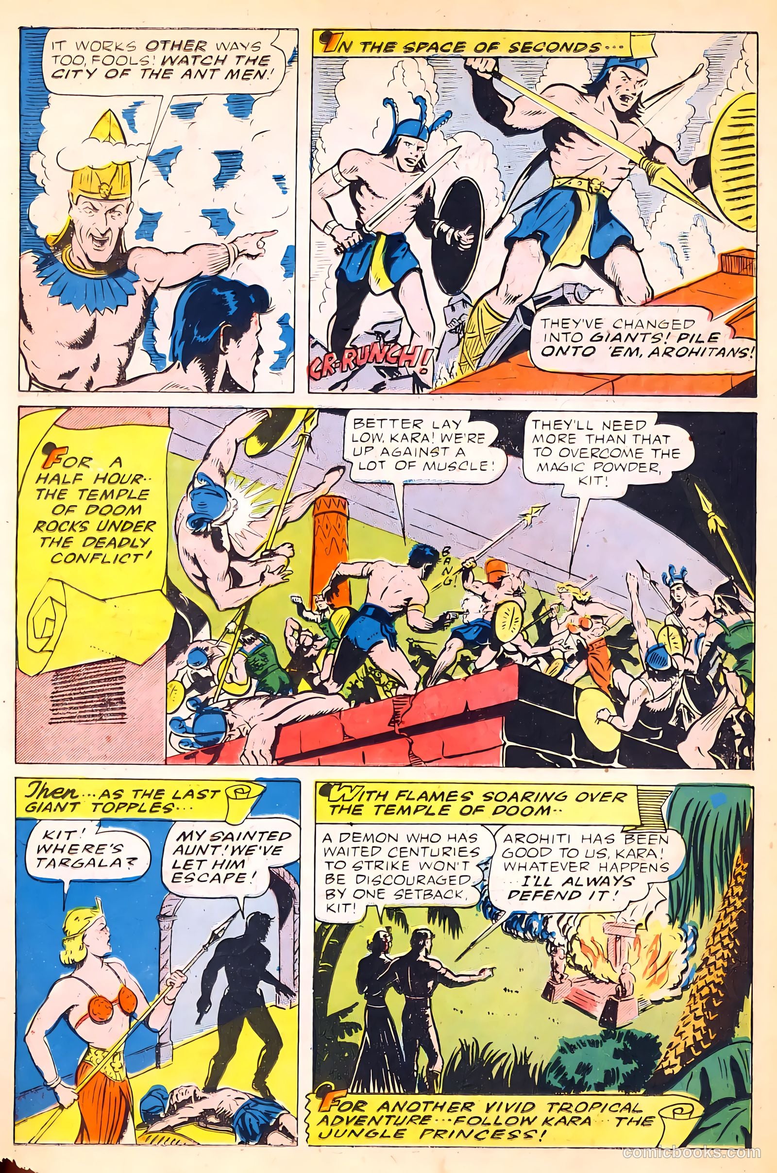 Exciting Comics #41 (1945) — page 36 of 52