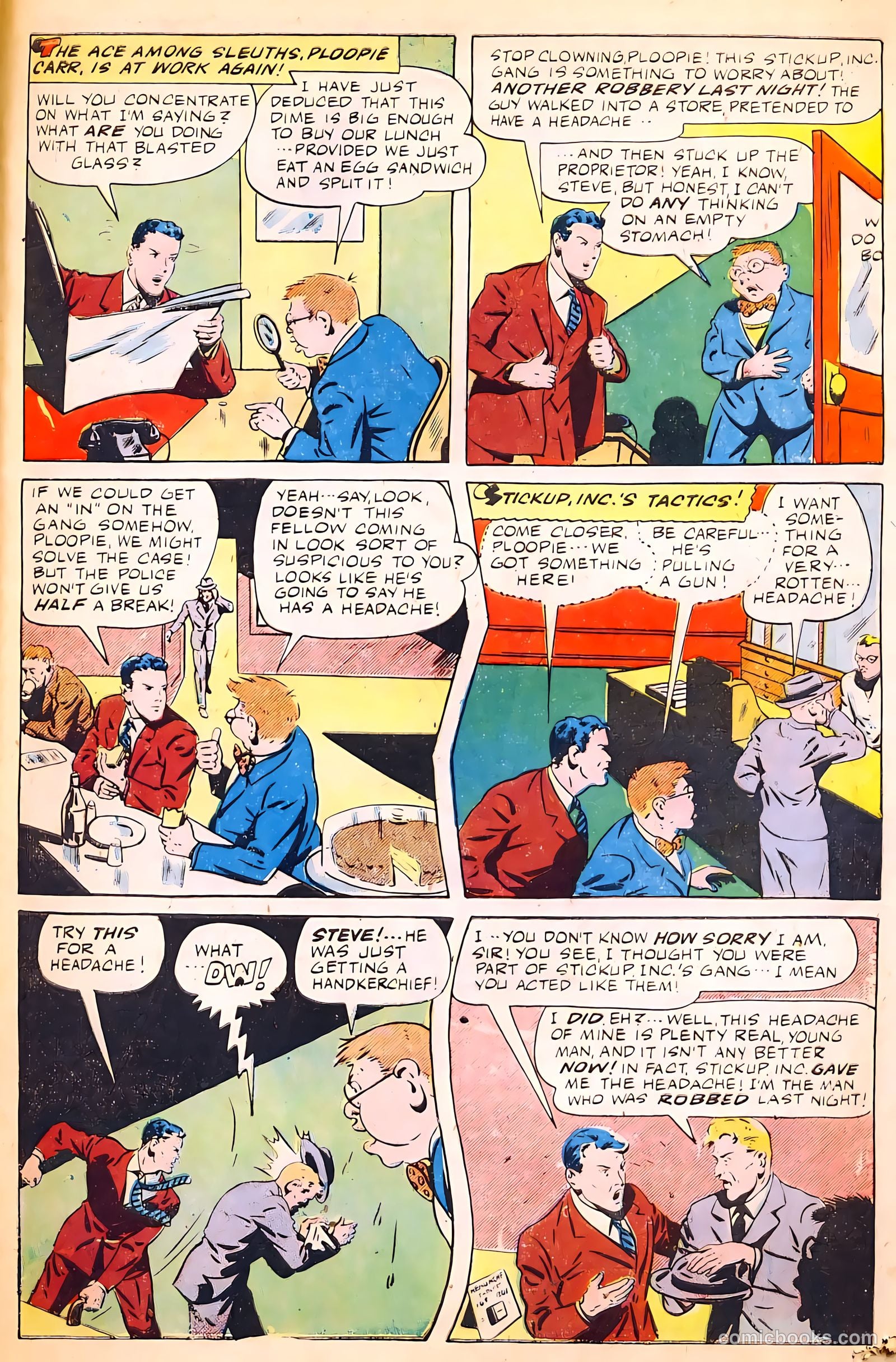 Exciting Comics #41 (1945) — page 39 of 52