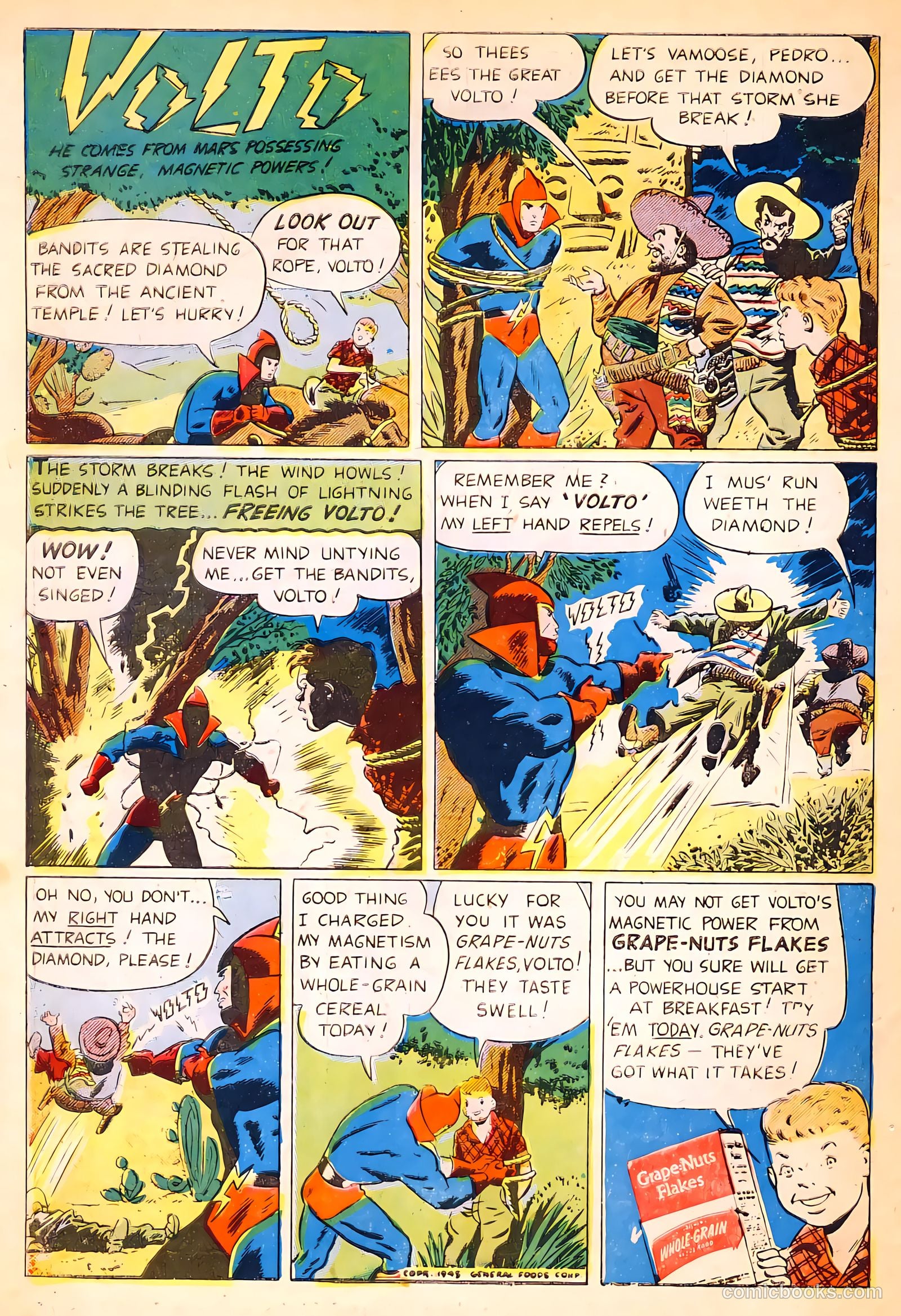 Exciting Comics #41 (1945) — page 50 of 52