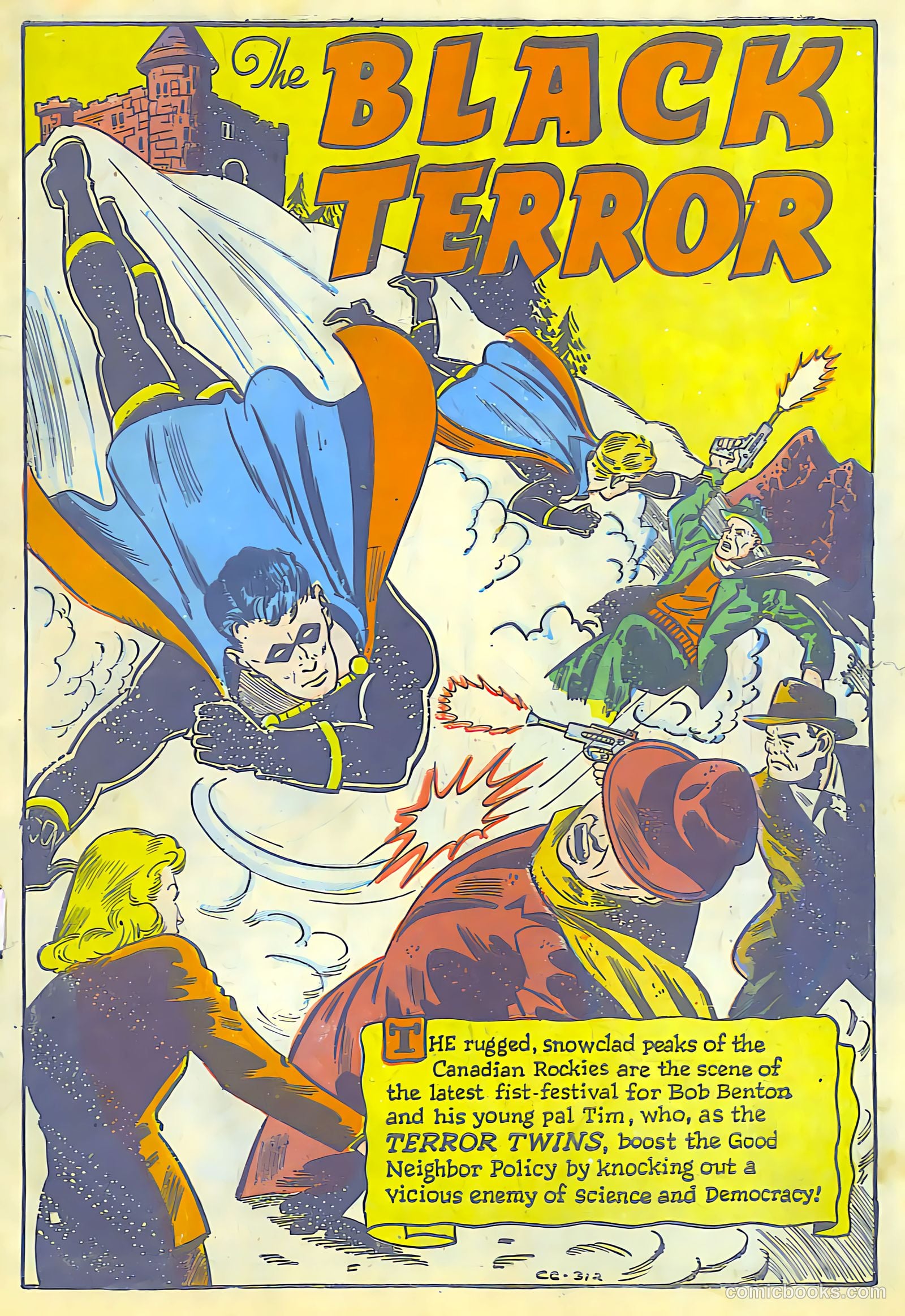 Exciting Comics #42 (1945) — page 3 of 52