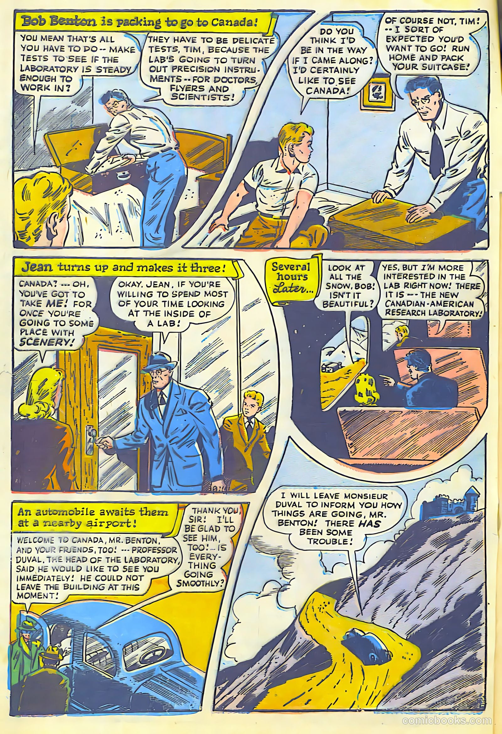 Exciting Comics #42 (1945) — page 4 of 52