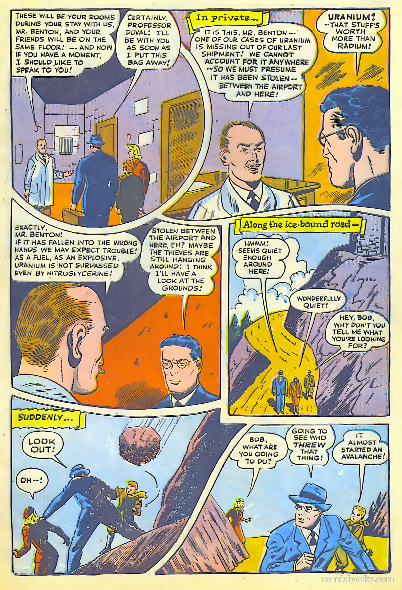 Exciting Comics #42 (1945) — page 5 of 52