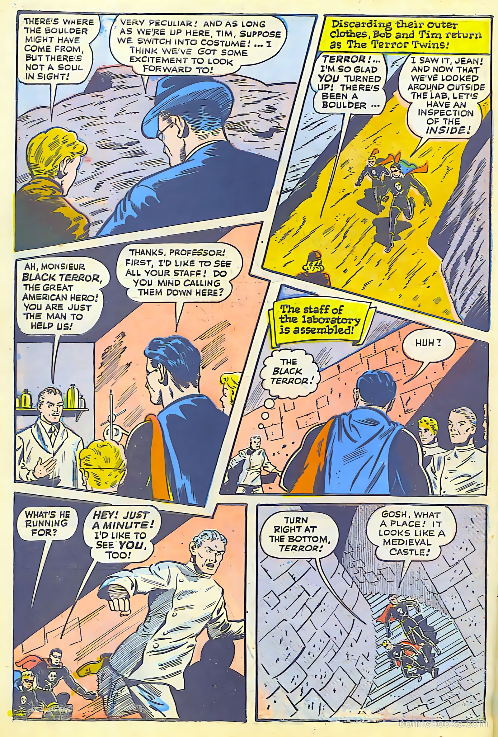 Exciting Comics #42 (1945) — page 6 of 52