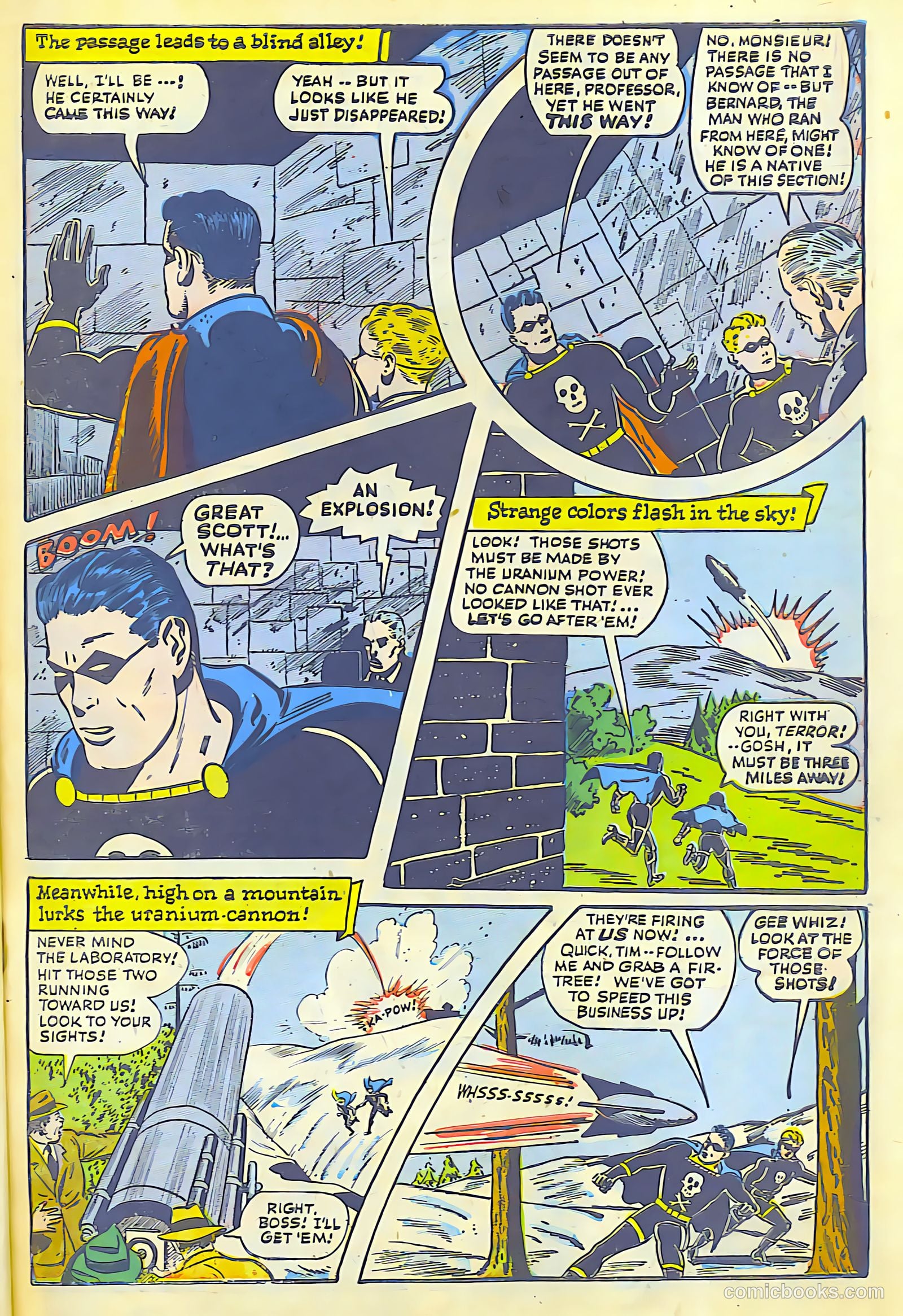 Exciting Comics #42 (1945) — page 7 of 52