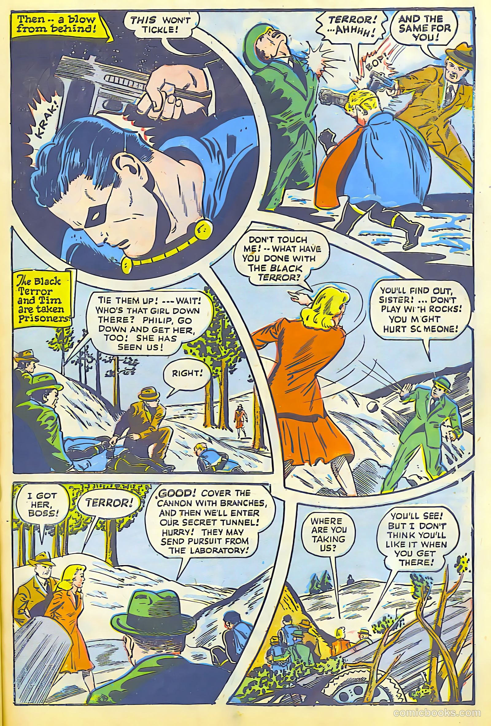 Exciting Comics #42 (1945) — page 9 of 52