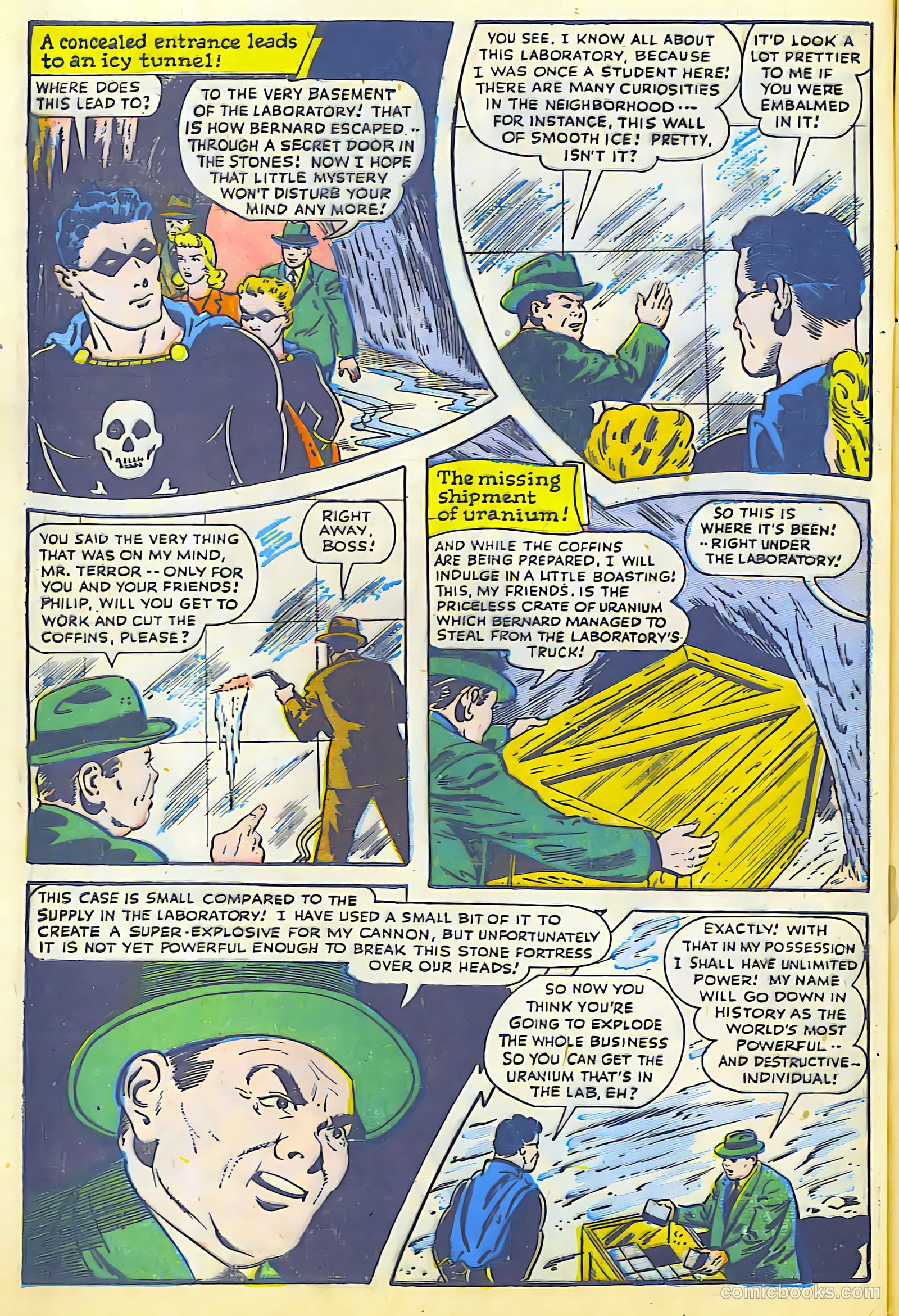 Exciting Comics #42 (1945) — page 10 of 52