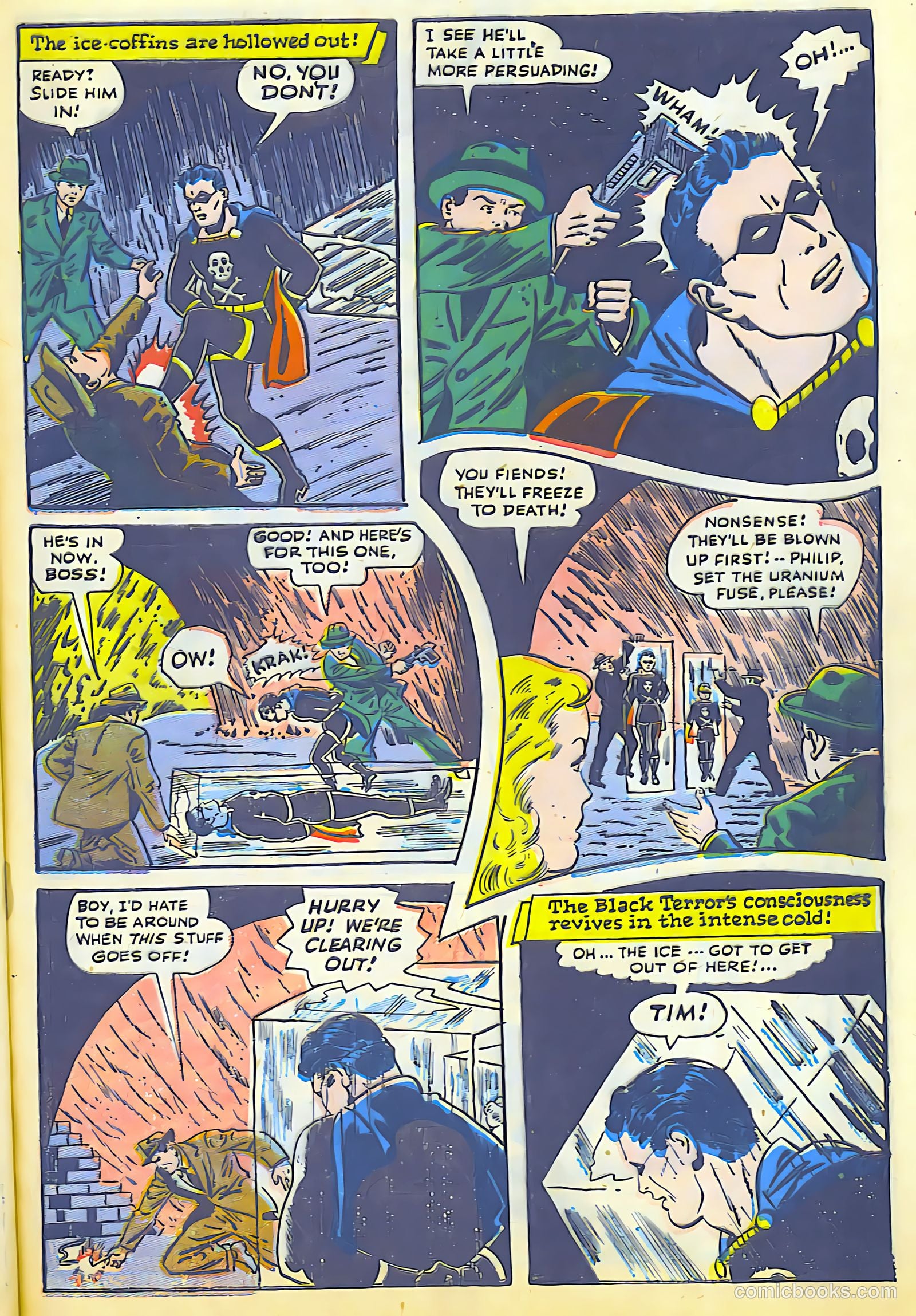 Exciting Comics #42 (1945) — page 11 of 52
