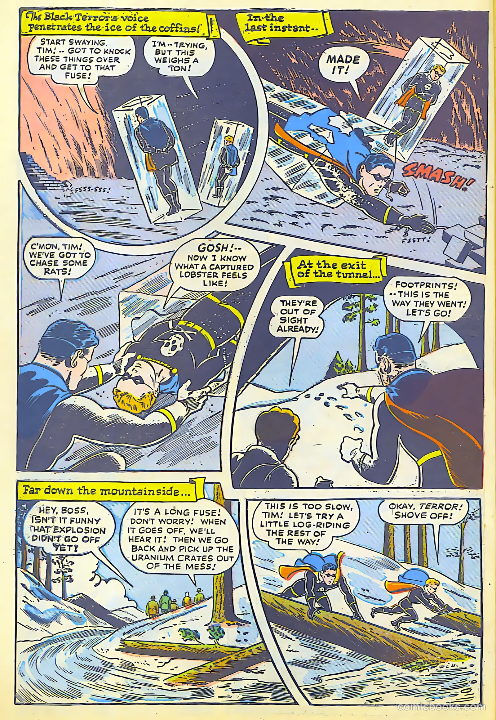 Exciting Comics #42 (1945) — page 12 of 52