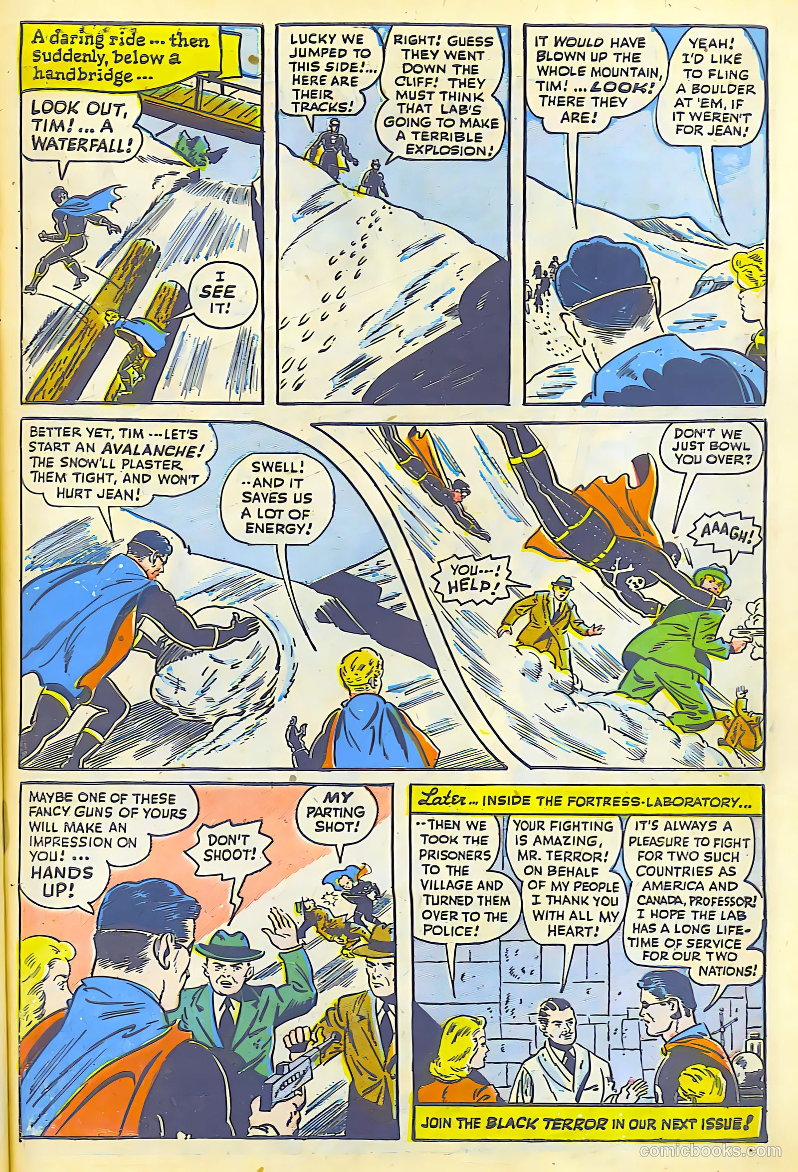 Exciting Comics #42 (1945) — page 13 of 52