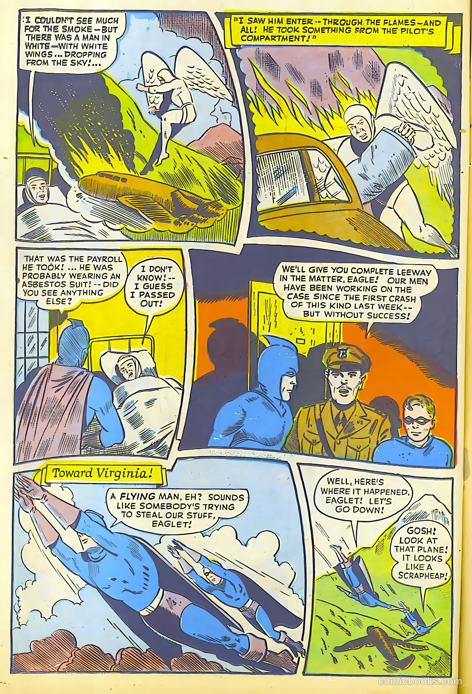 Exciting Comics #42 (1945) — page 16 of 52