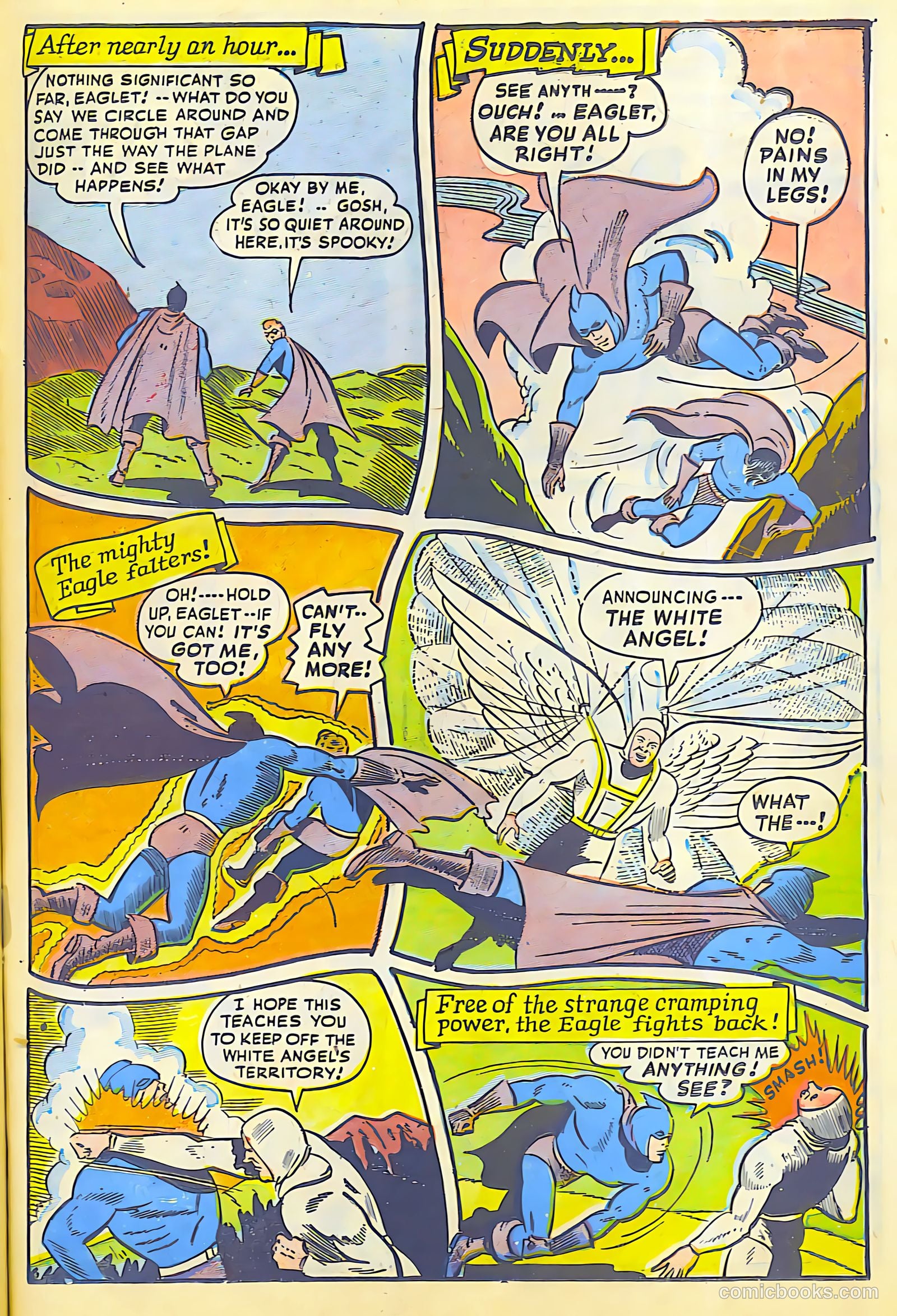 Exciting Comics #42 (1945) — page 17 of 52