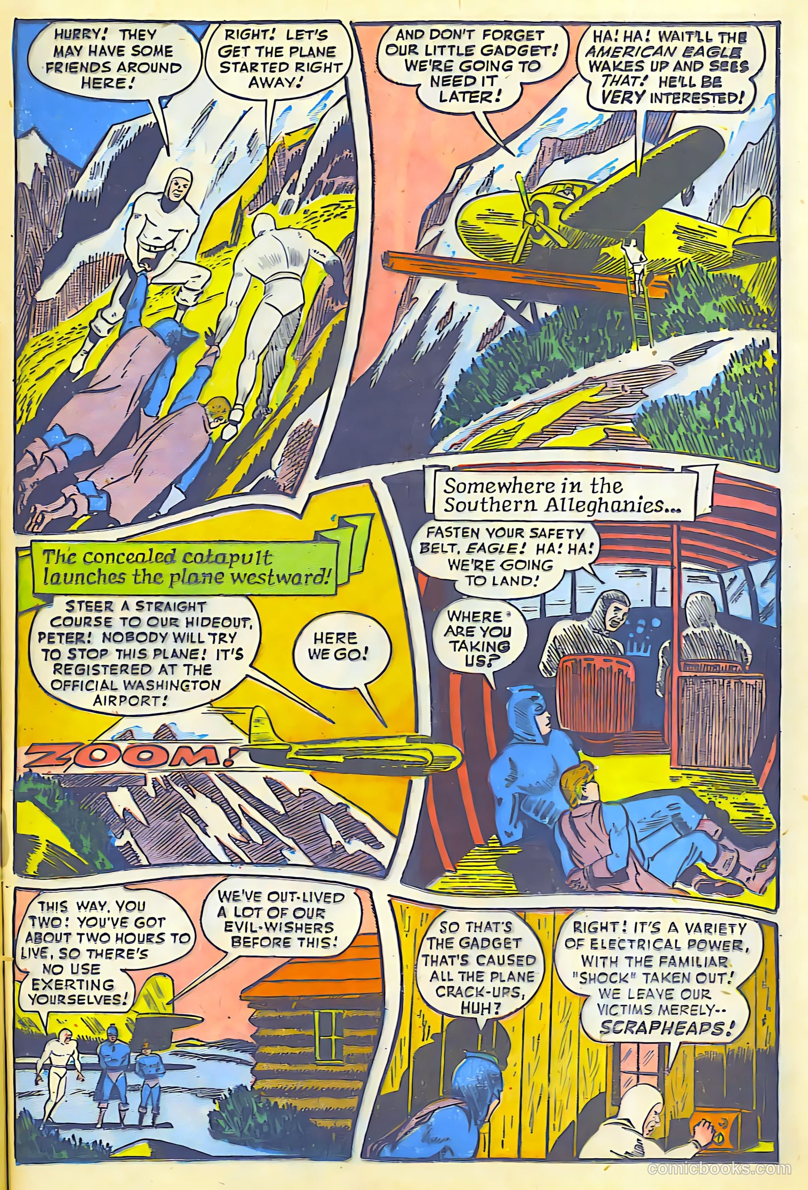 Exciting Comics #42 (1945) — page 19 of 52