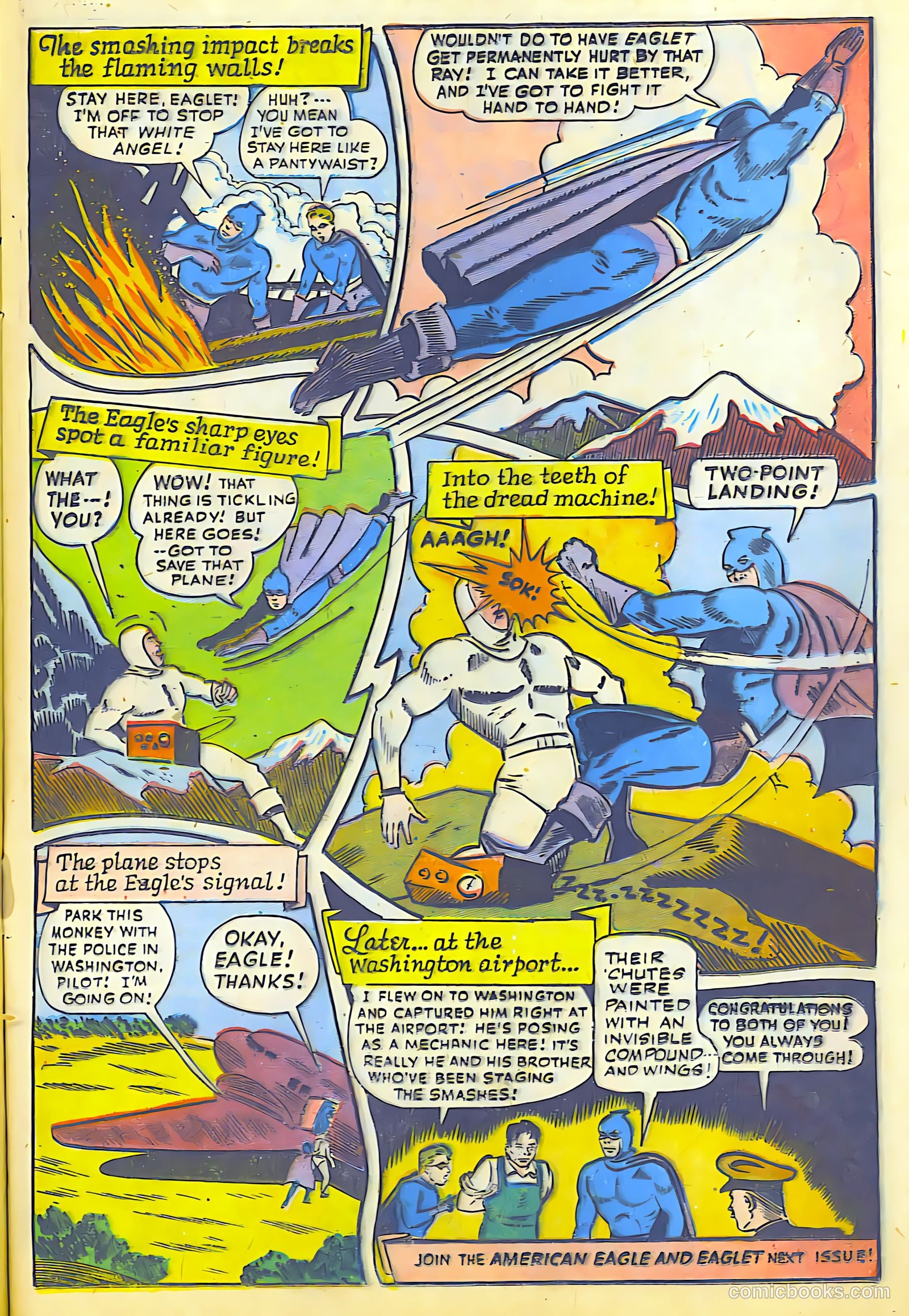Exciting Comics #42 (1945) — page 21 of 52