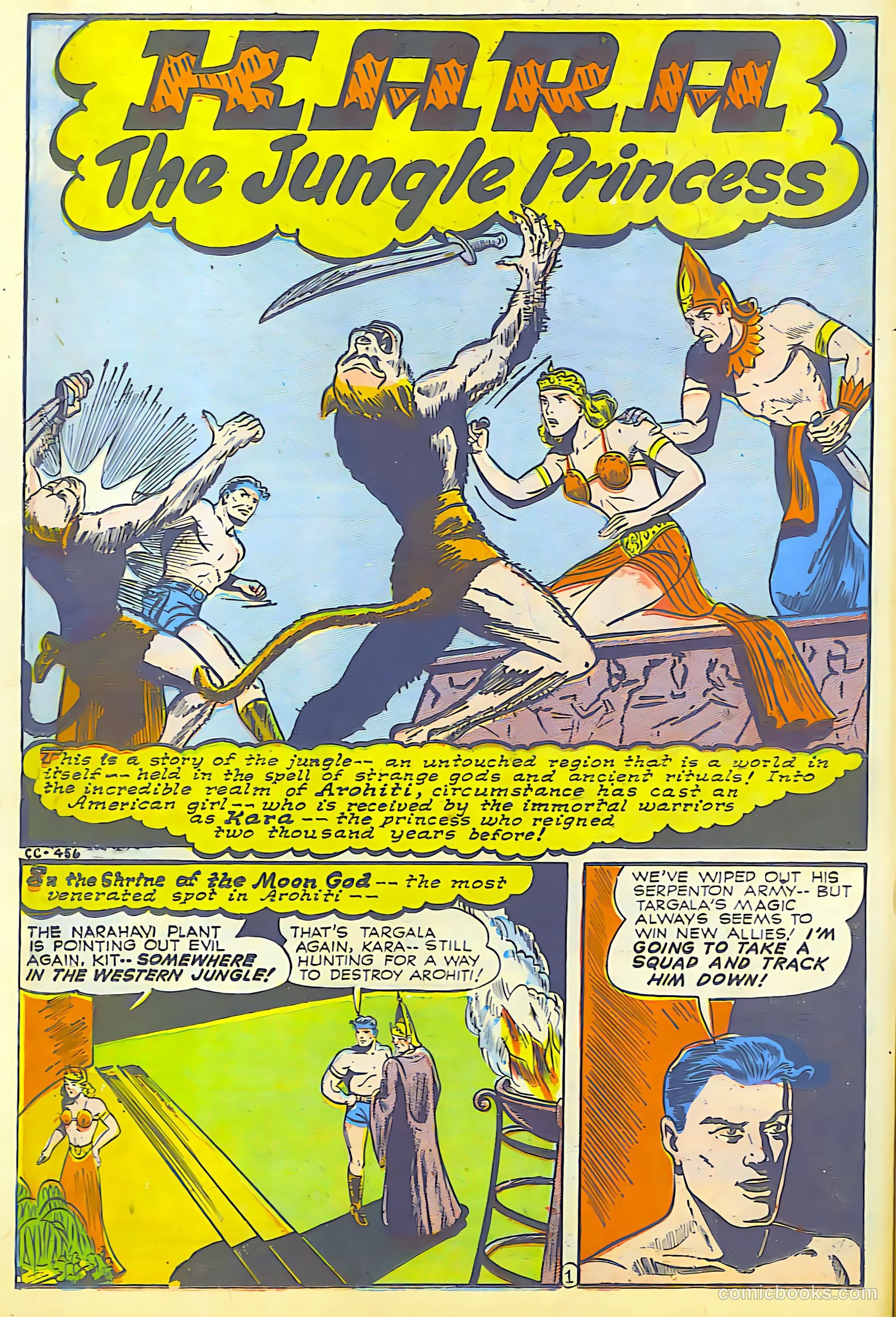Exciting Comics #42 (1945) — page 22 of 52
