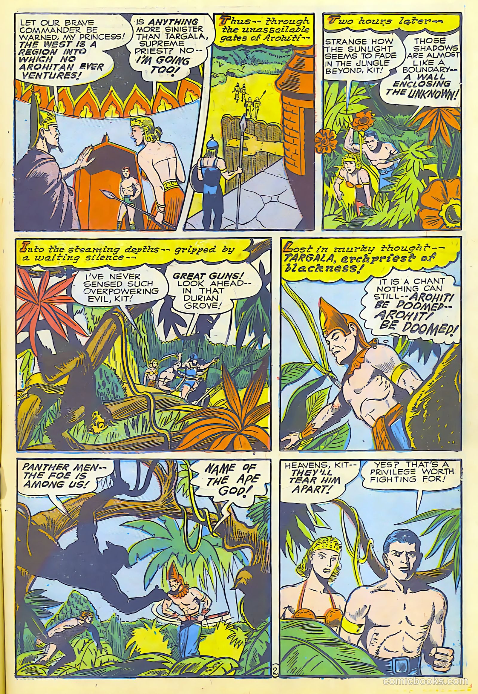 Exciting Comics #42 (1945) — page 23 of 52