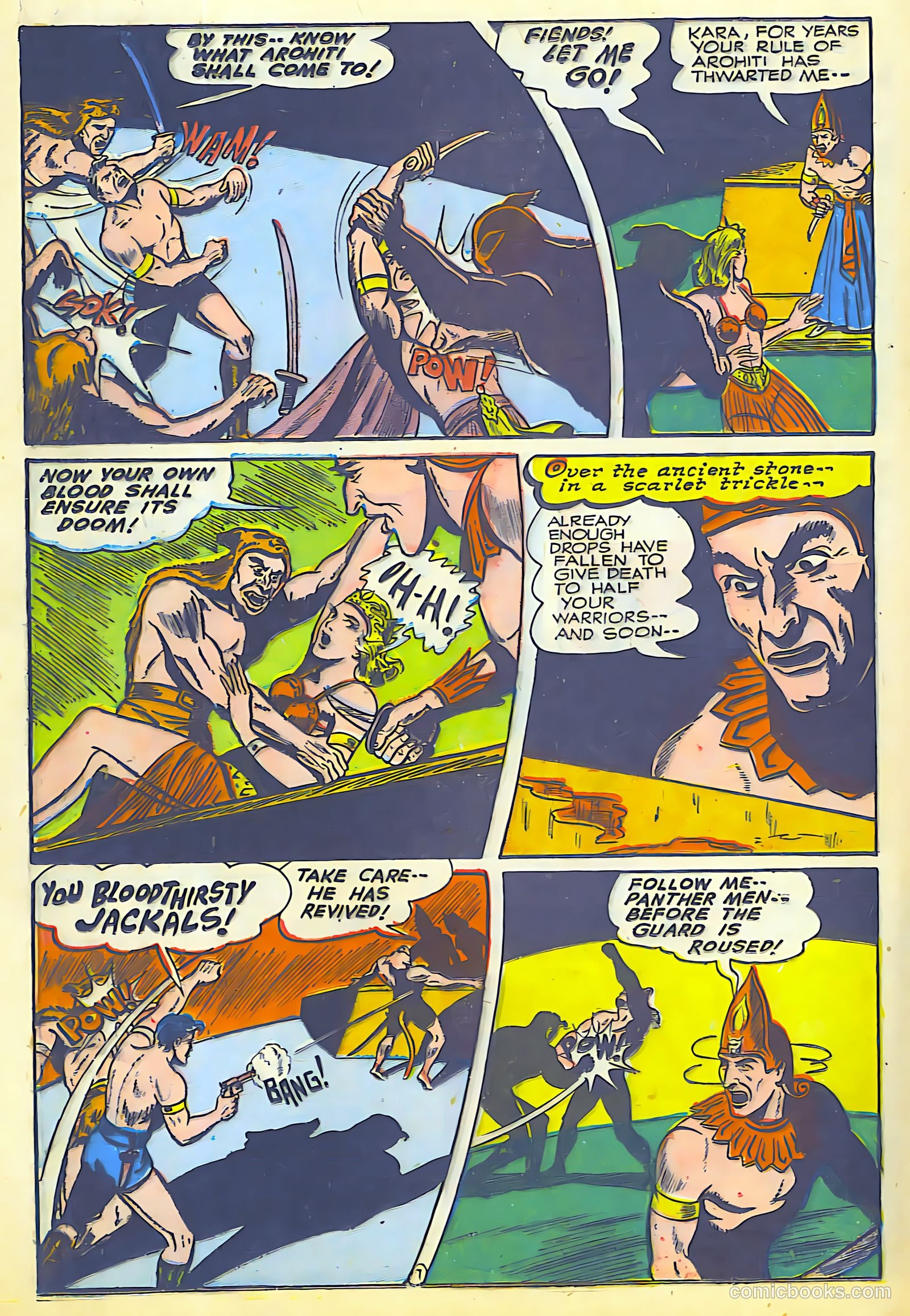Exciting Comics #42 (1945) — page 28 of 52