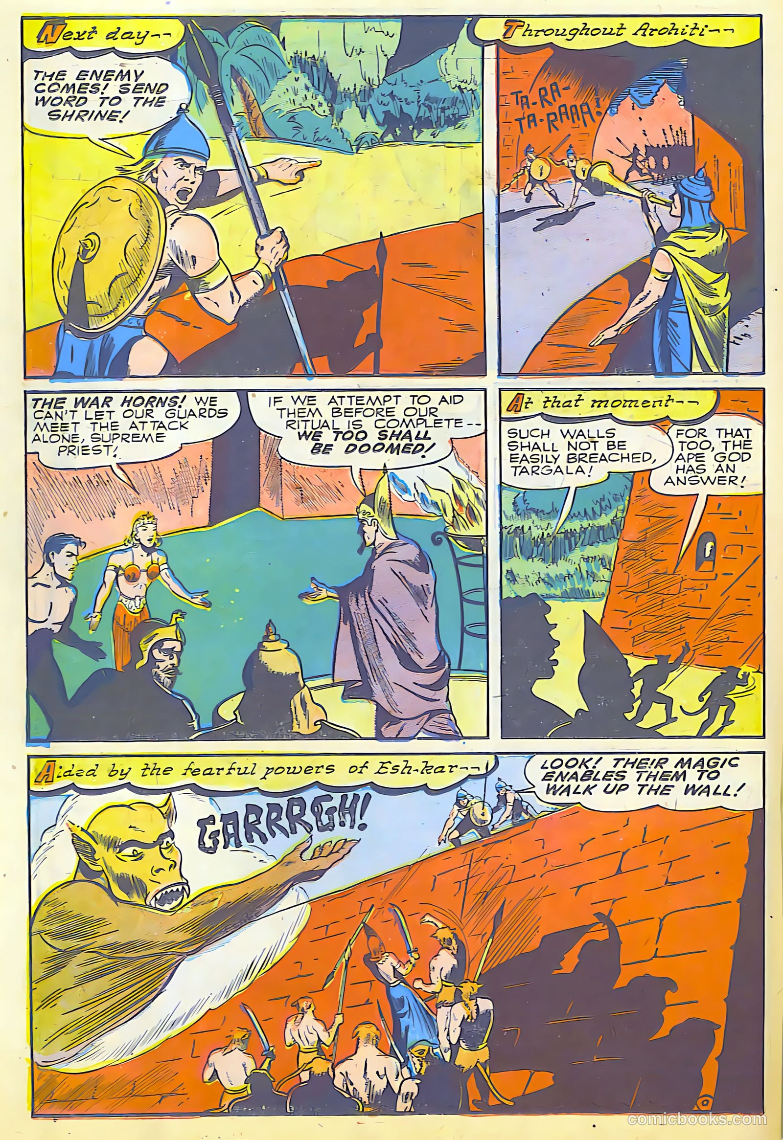 Exciting Comics #42 (1945) — page 30 of 52