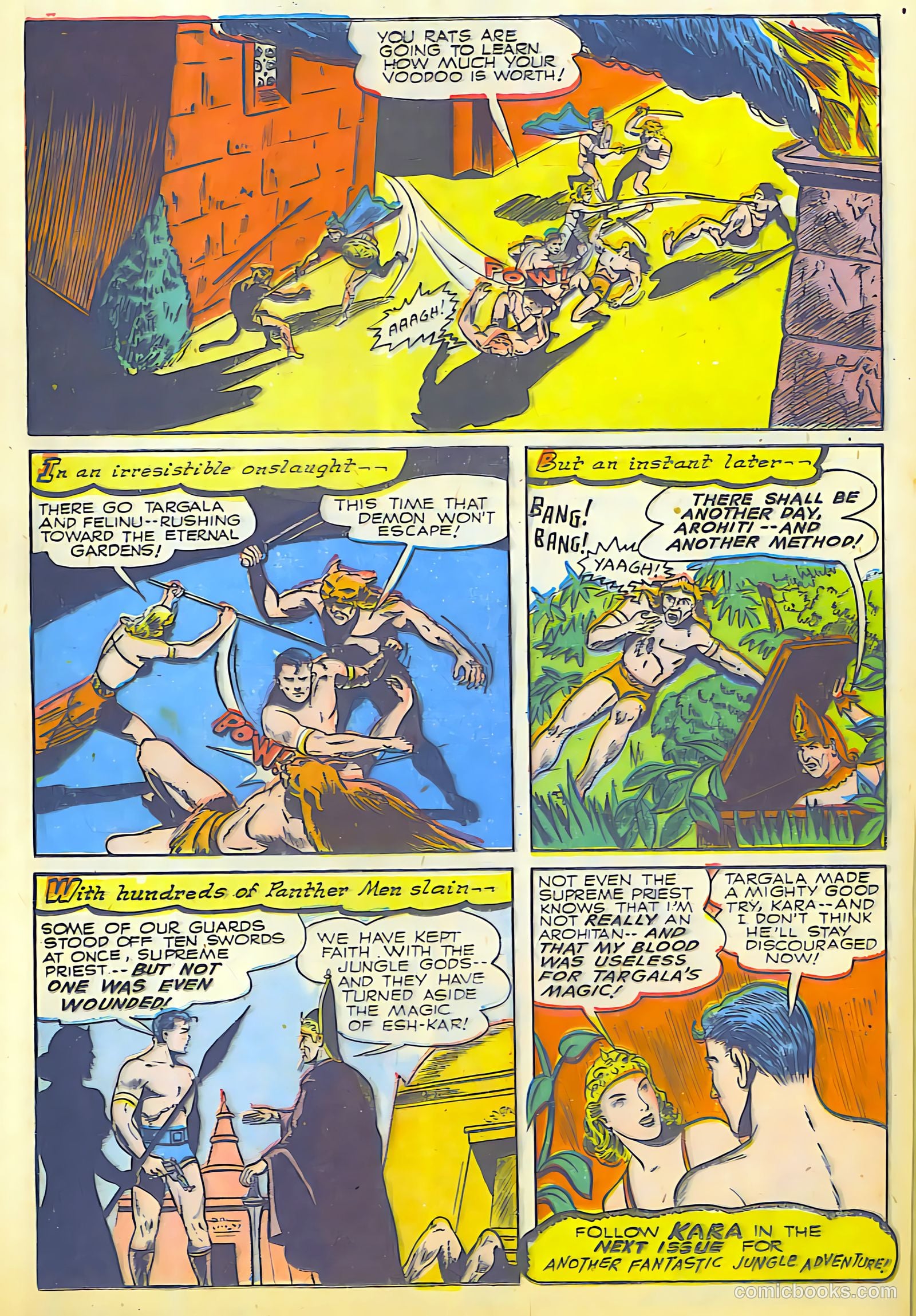 Exciting Comics #42 (1945) — page 32 of 52