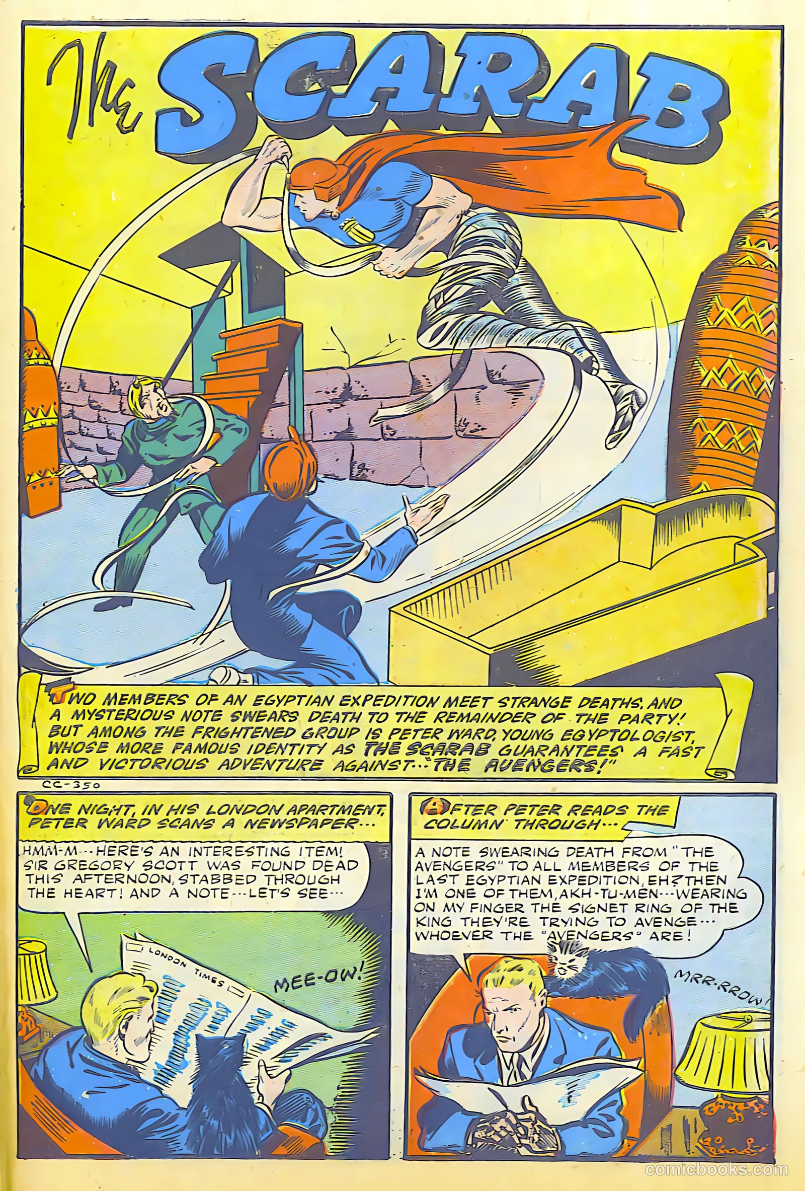 Exciting Comics #42 (1945) — page 41 of 52