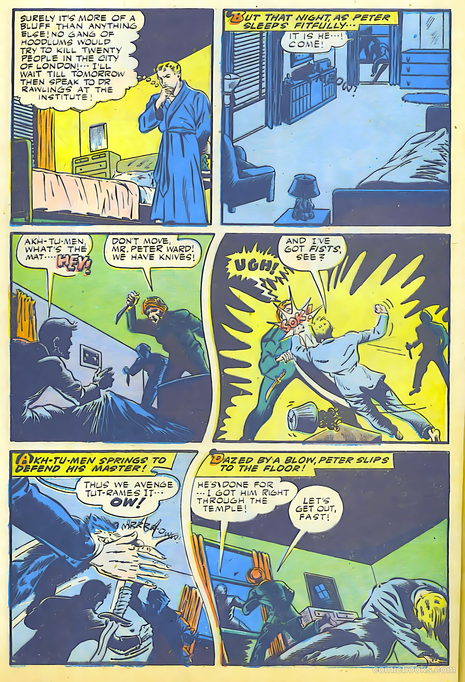 Exciting Comics #42 (1945) — page 42 of 52
