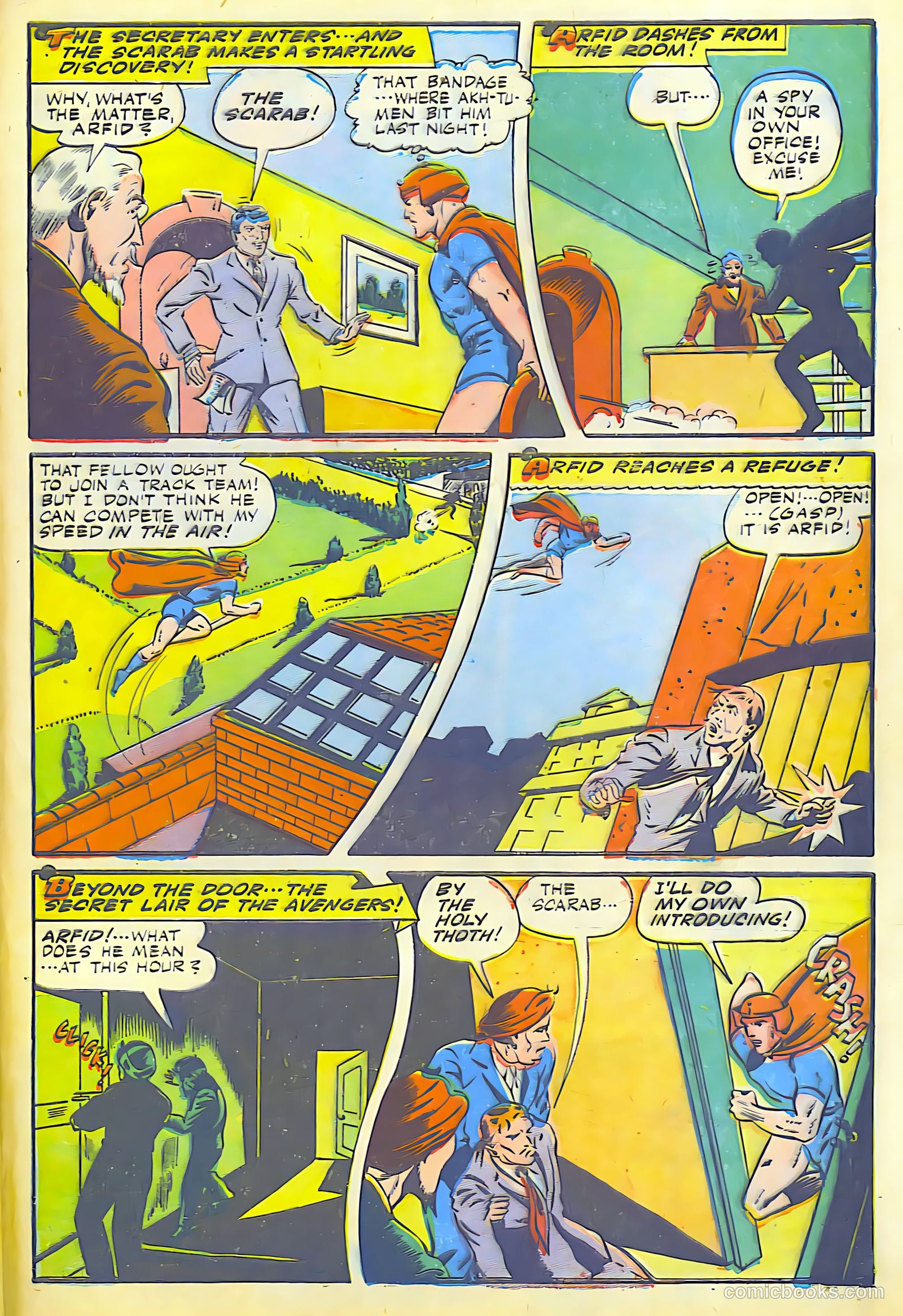 Exciting Comics #42 (1945) — page 45 of 52