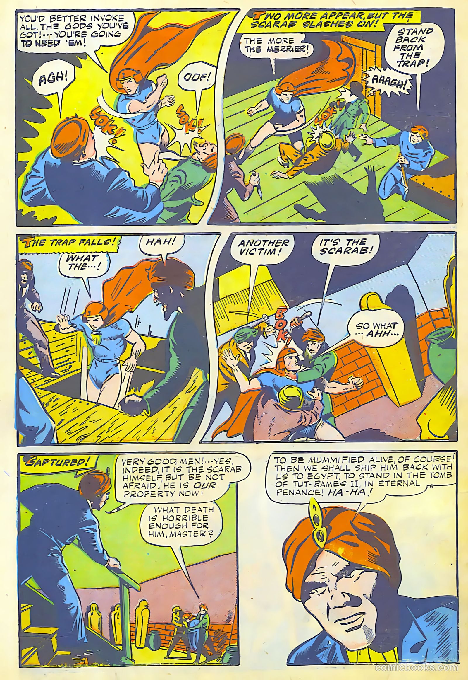 Exciting Comics #42 (1945) — page 46 of 52