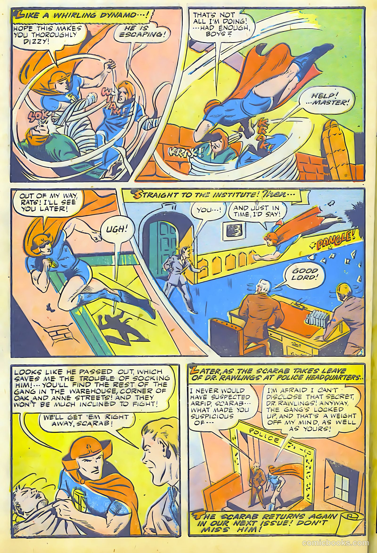 Exciting Comics #42 (1945) — page 48 of 52