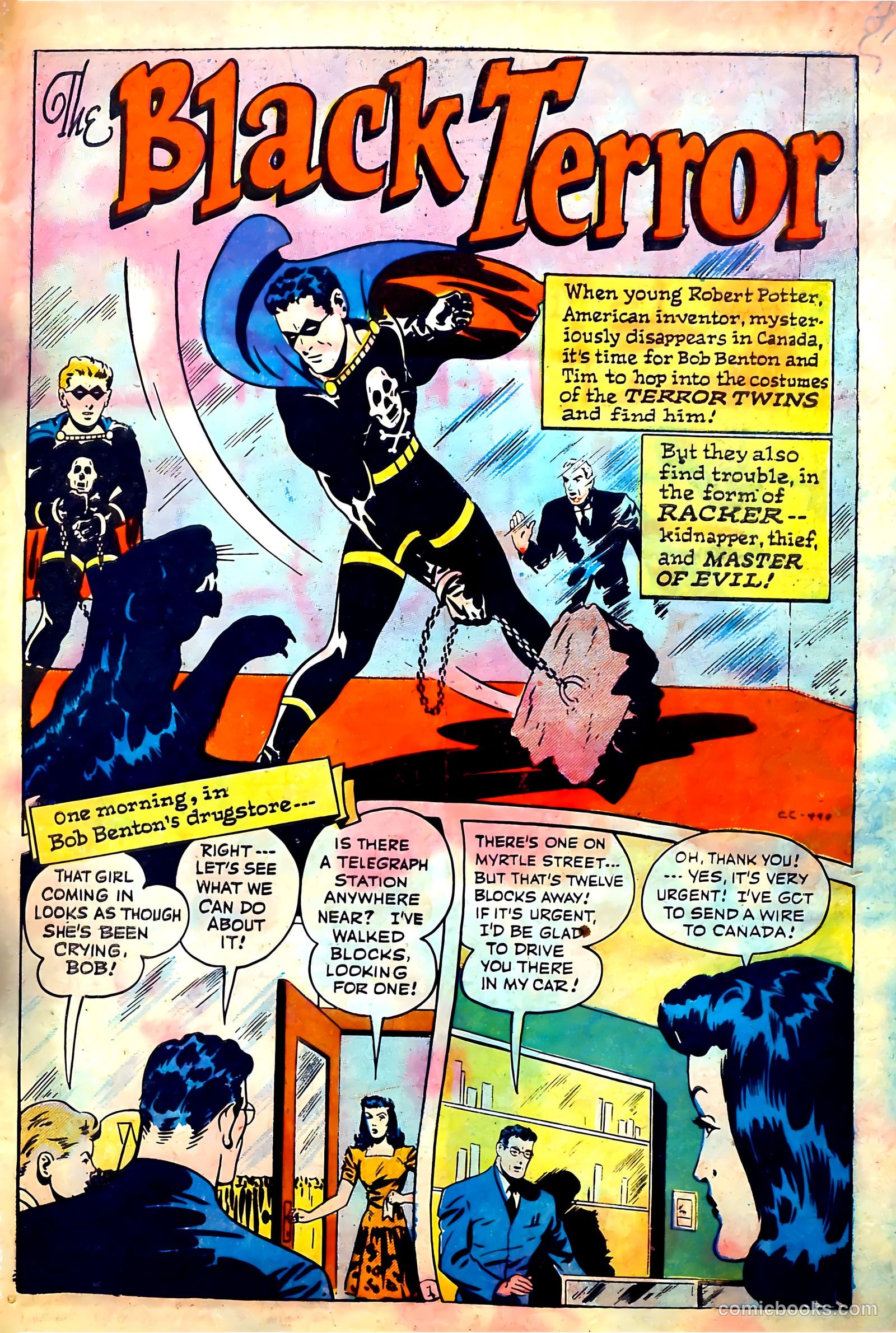 Exciting Comics #43 (1946) — page 3 of 53