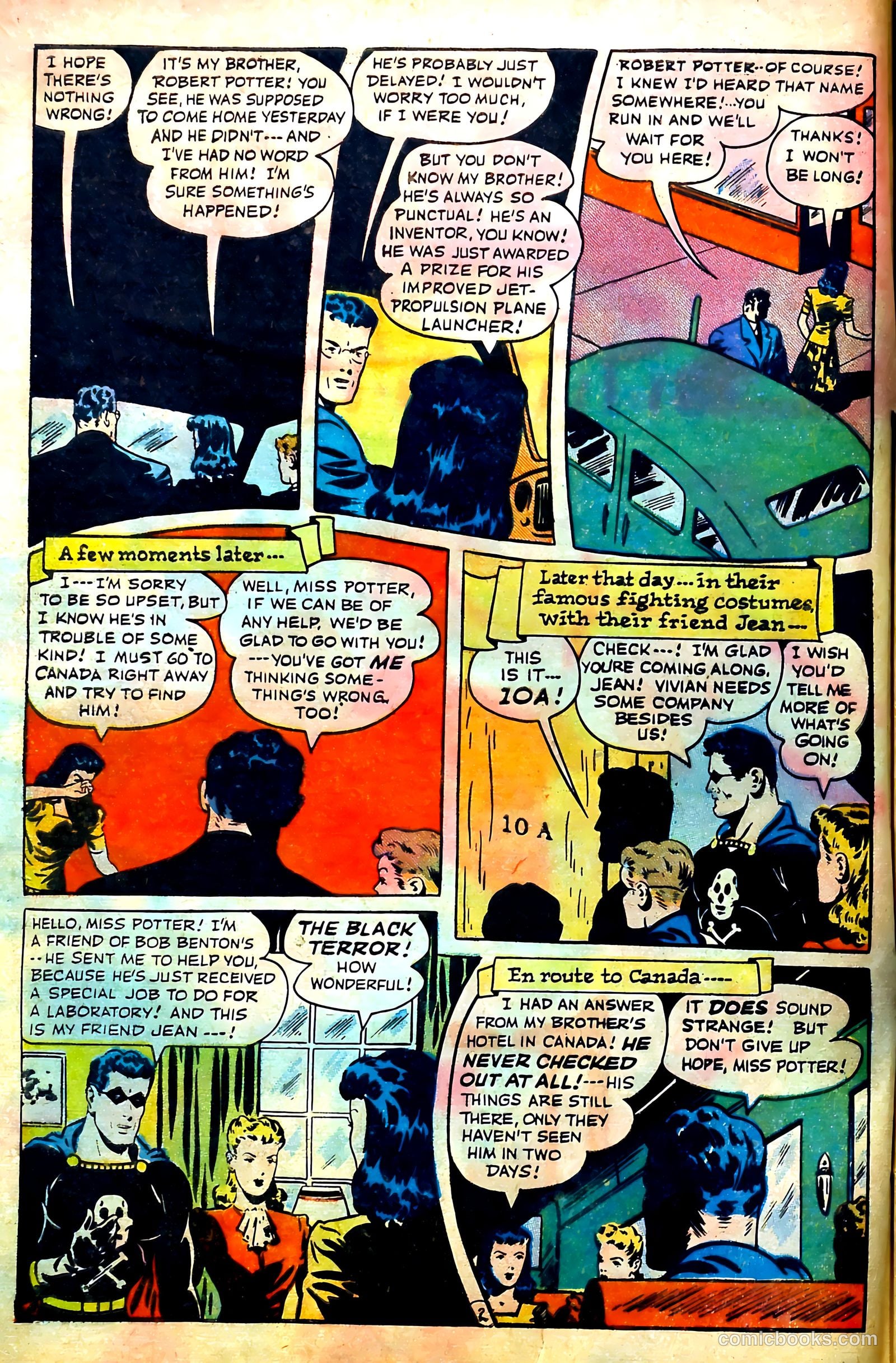 Exciting Comics #43 (1946) — page 4 of 53