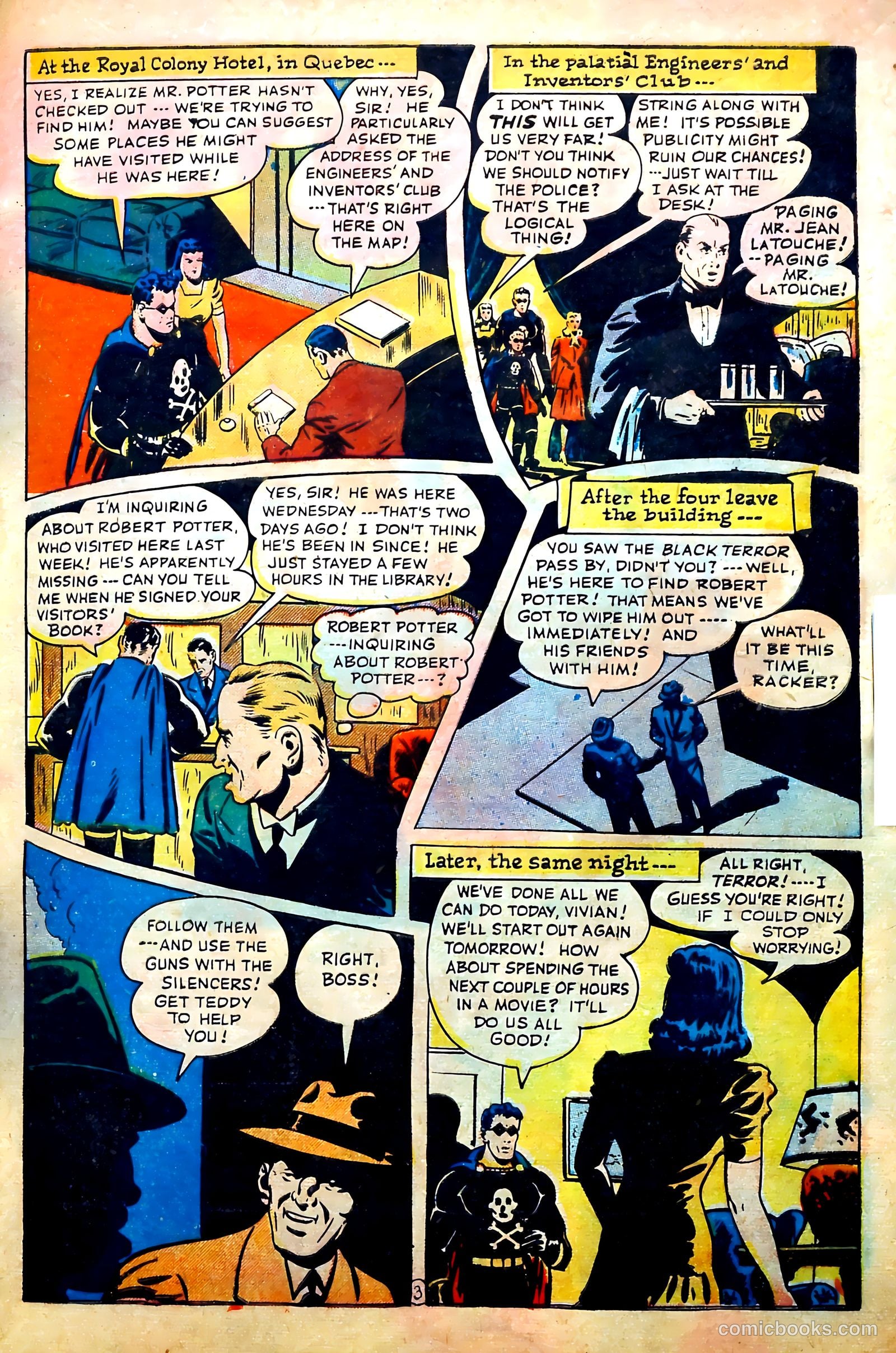 Exciting Comics #43 (1946) — page 5 of 53