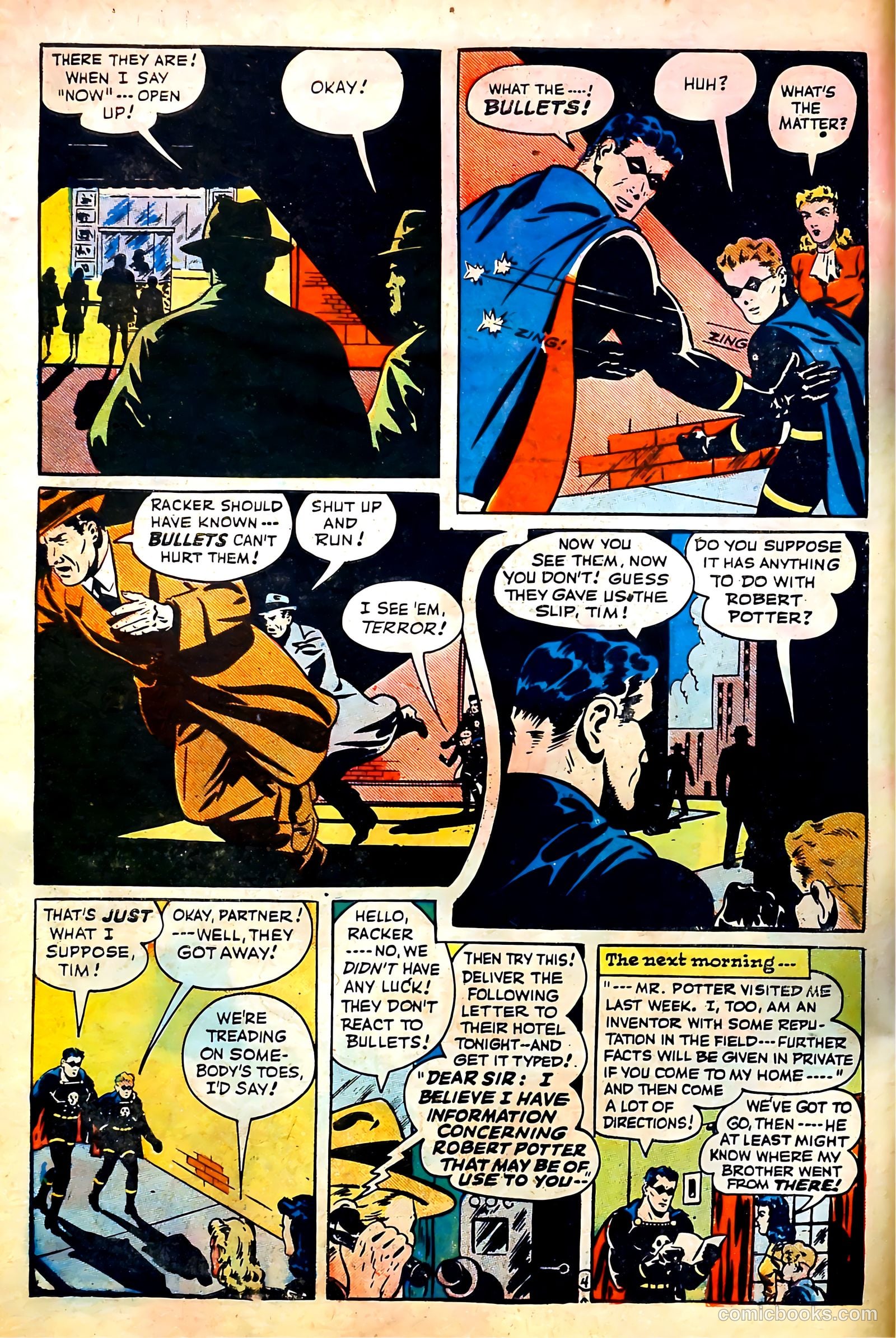 Exciting Comics #43 (1946) — page 6 of 53
