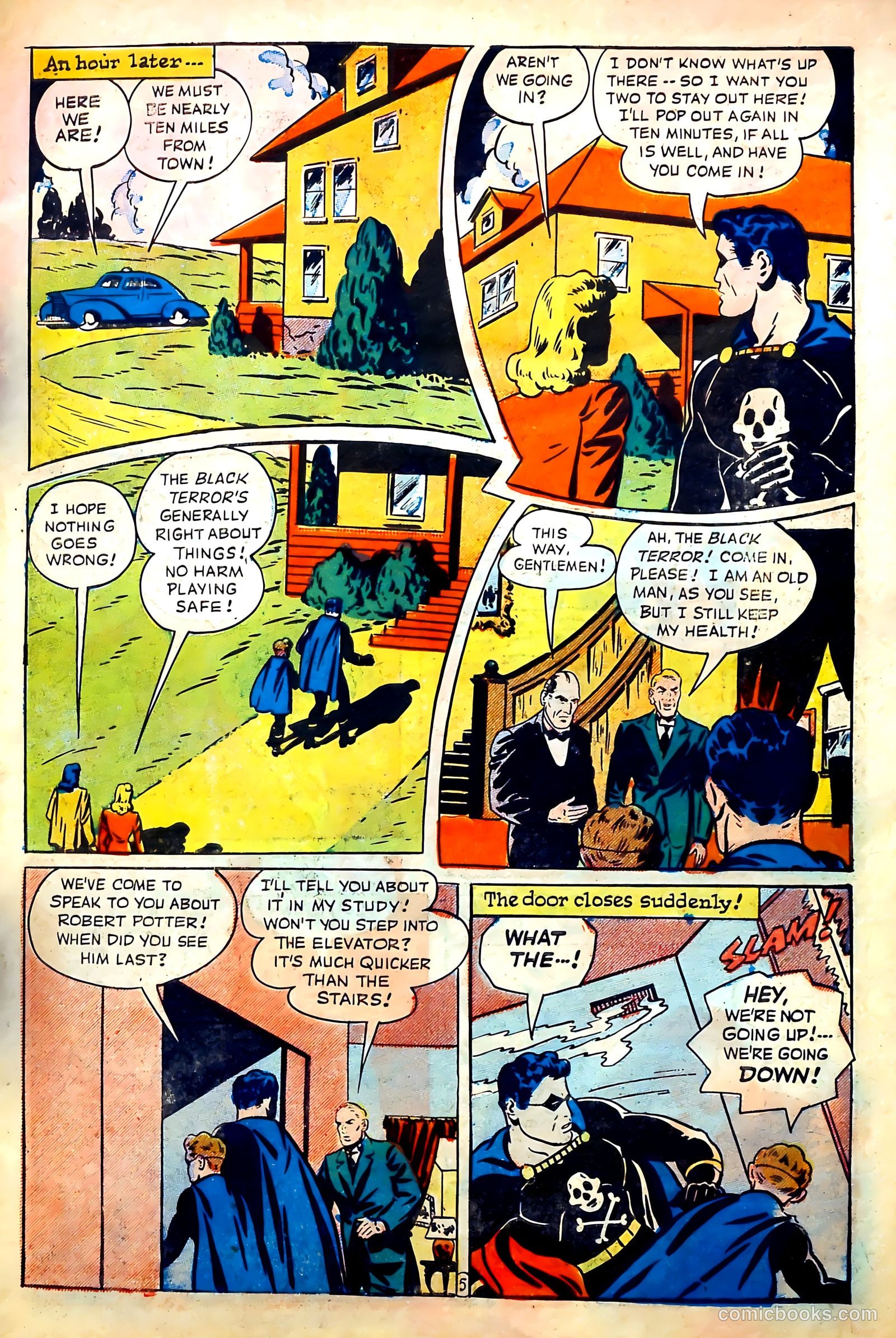 Exciting Comics #43 (1946) — page 7 of 53