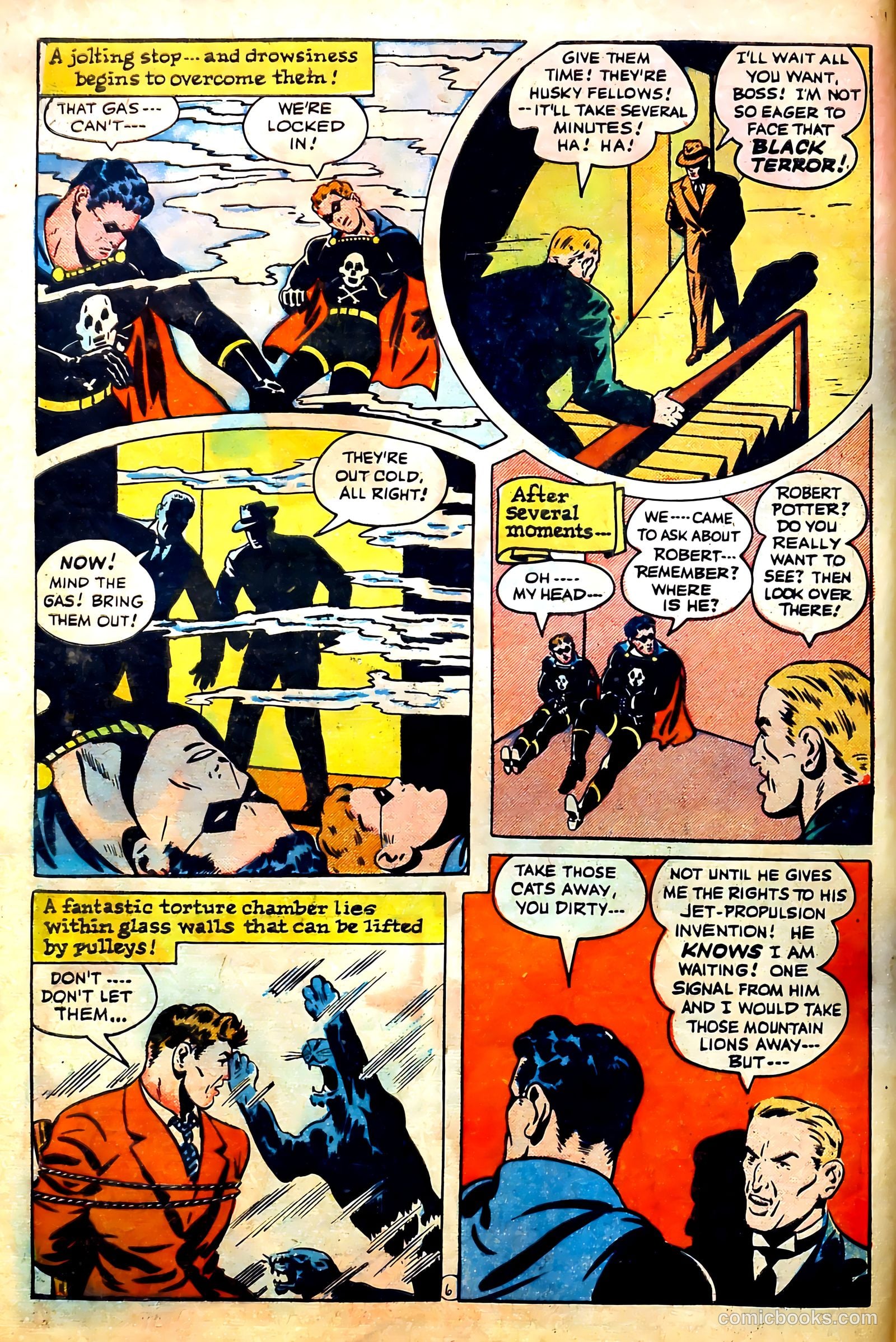 Exciting Comics #43 (1946) — page 8 of 53